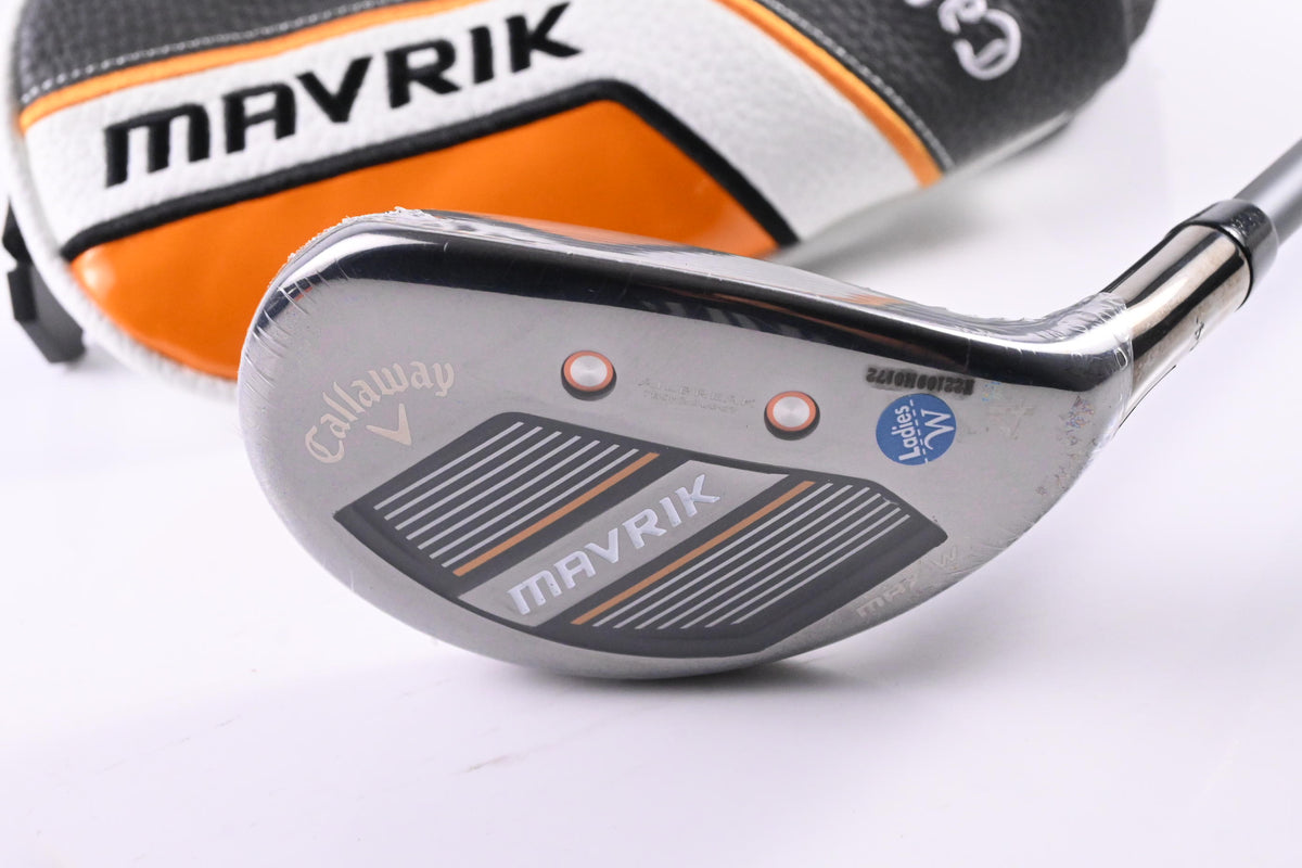 Ladies Callaway Mavrik Max #4 Hybrid / 24 Degree / Ladies Flex Catalyst 45 Shaft