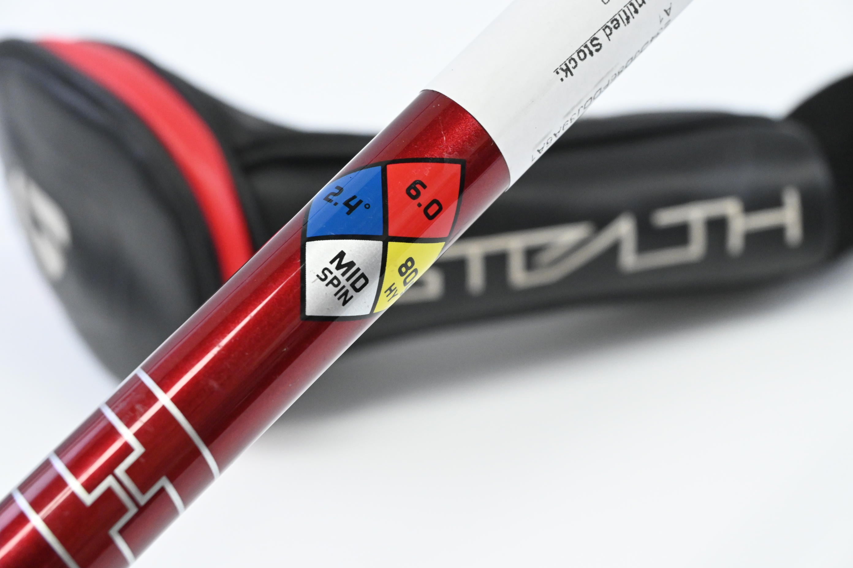 Taylormade Stealth Plus #3 Hybrid / 19.5 Degree / Stiff Flex HZRDUS Smoke Red 80