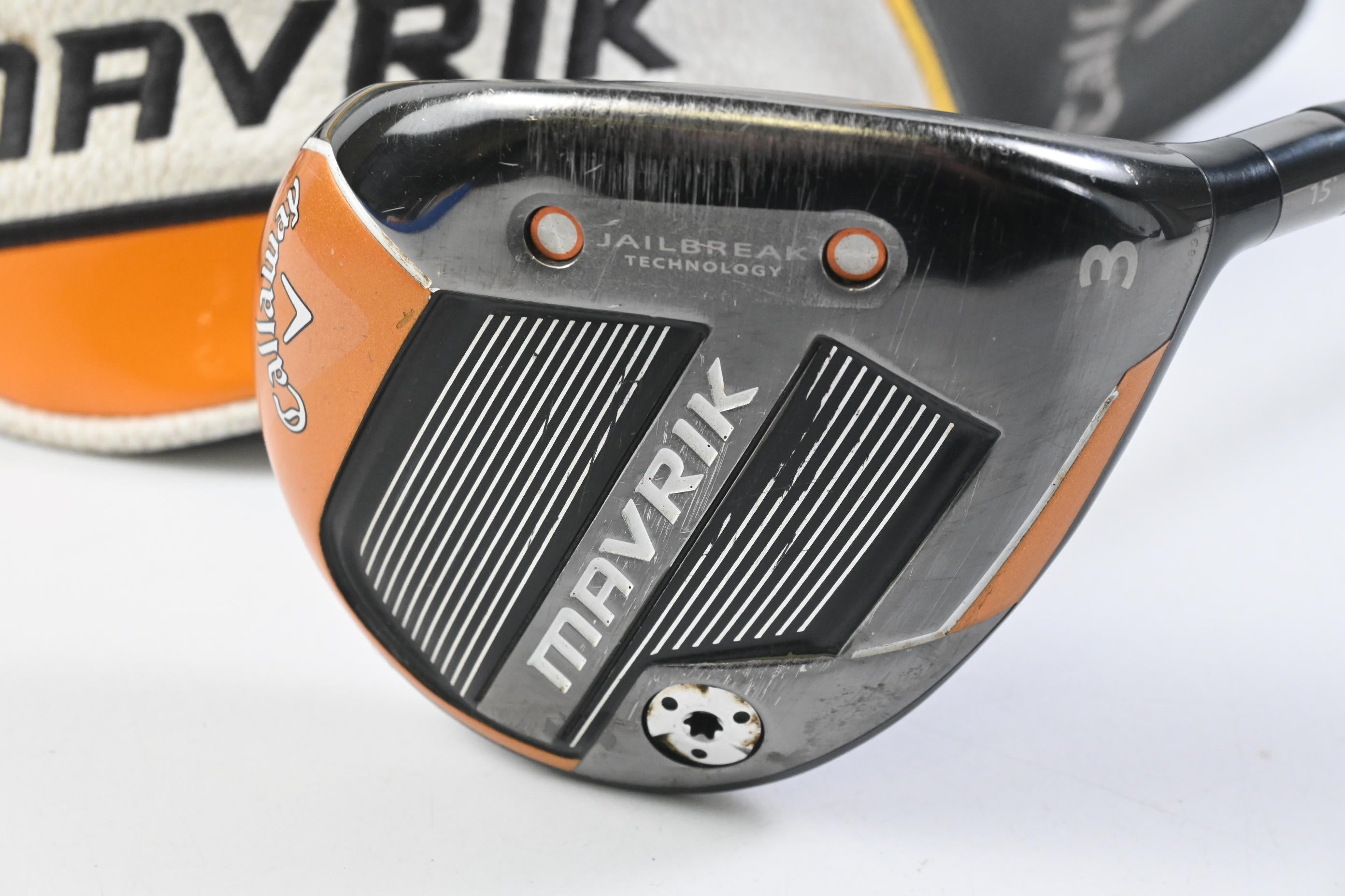 Callaway Mavrik #3 Wood / 15 Degree / Regular Flex EvenFlow Riptide 60 Shaft