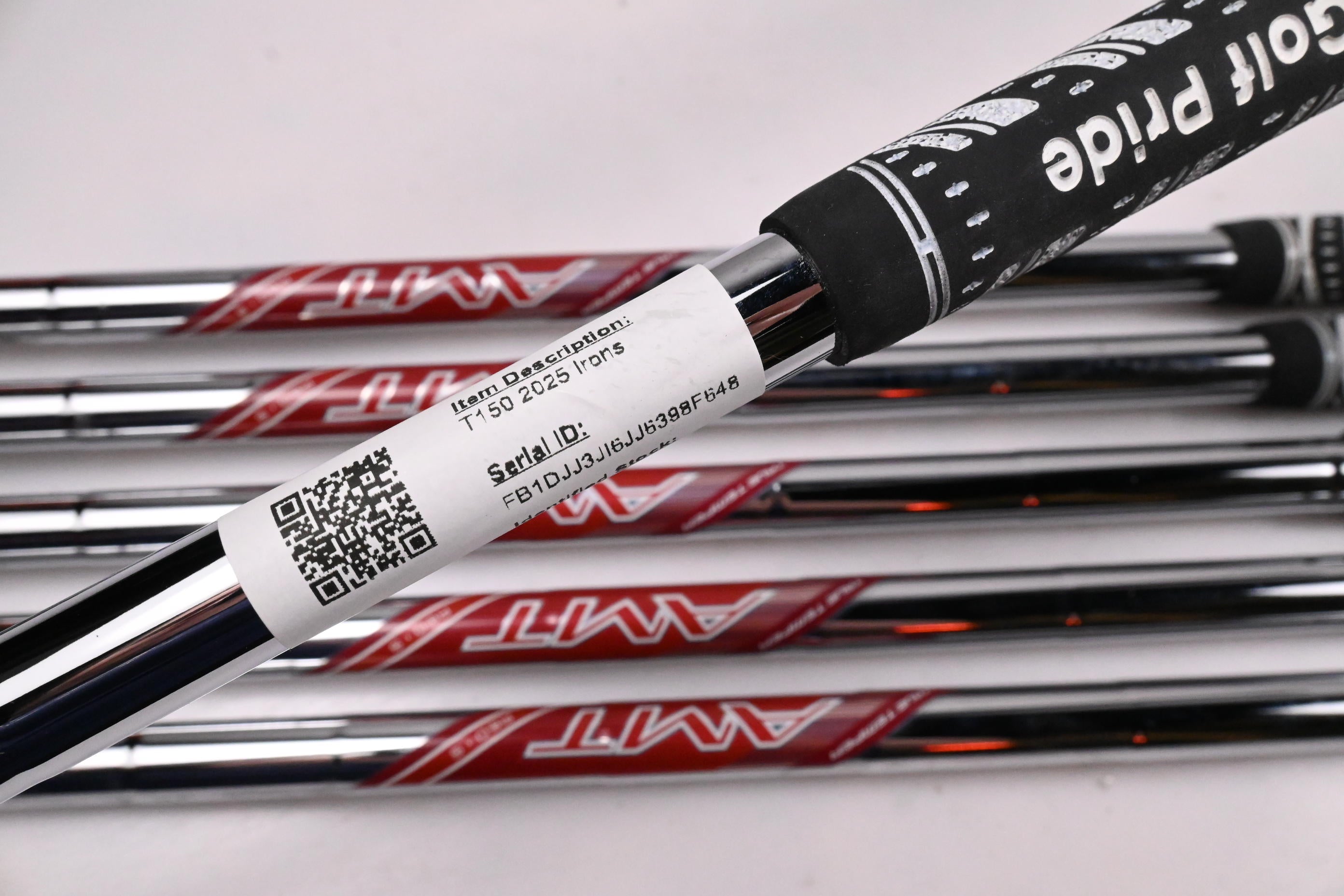 Titleist T250/T150 2025 Irons / 5-PW / Stiff Flex AMT Red Shafts