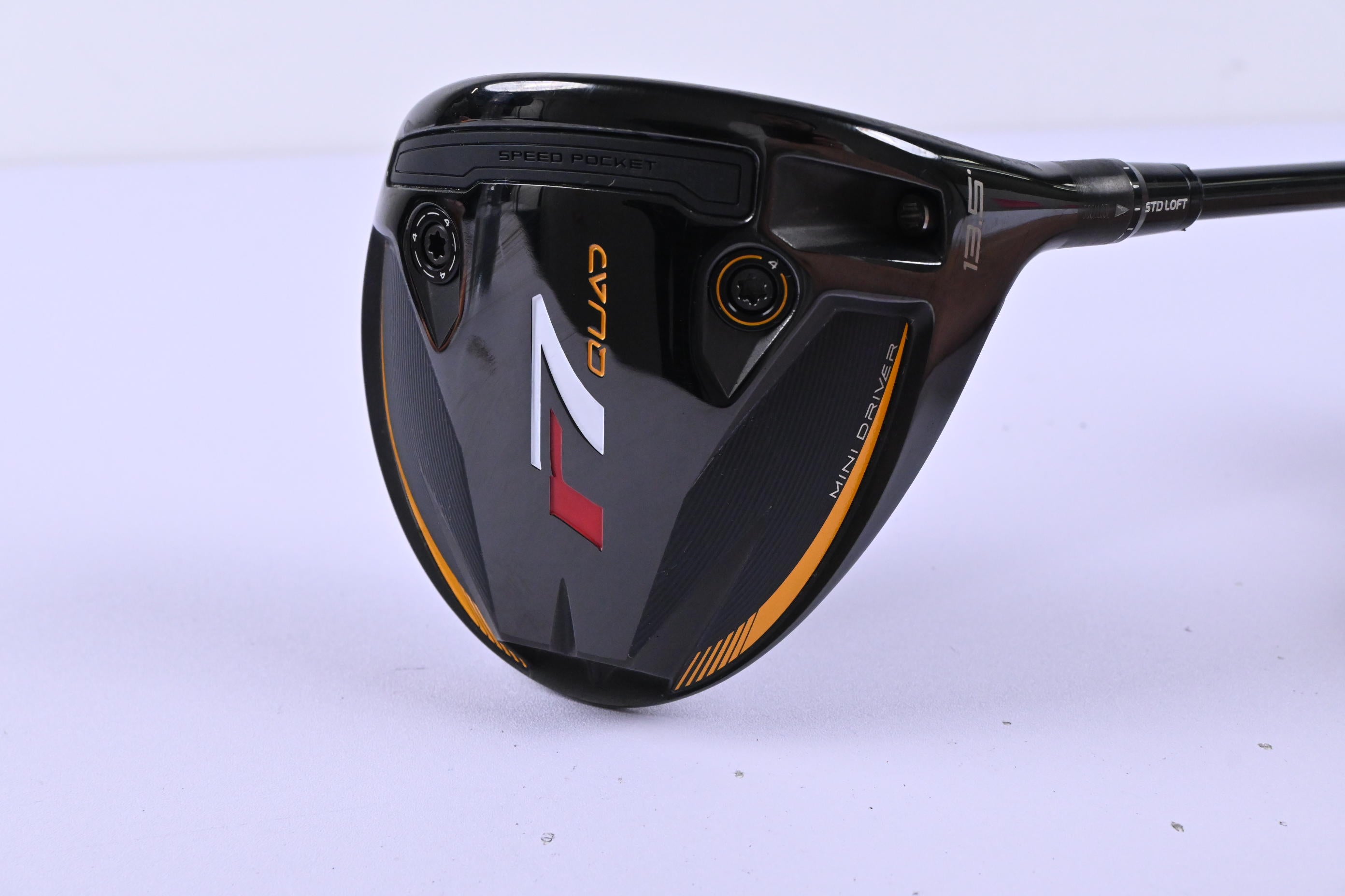 Taylormade R7 Quad Mini Driver / 13.5 Degree / X-Flex HZRDUS Smoke Blue RDX 70