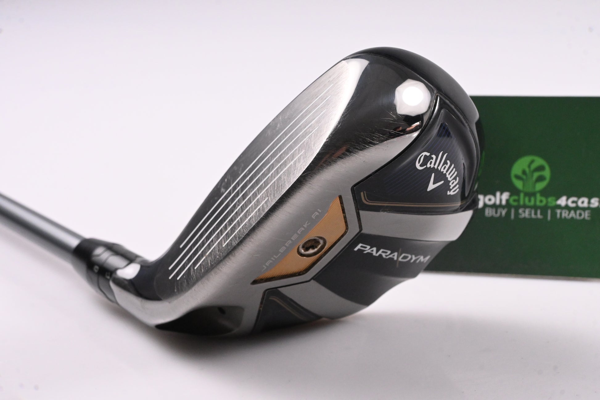 Left Hand Callaway Paradym #3 Hybrid / 18 Degree / Stiff Flex Hzrdus Gen4 Silver