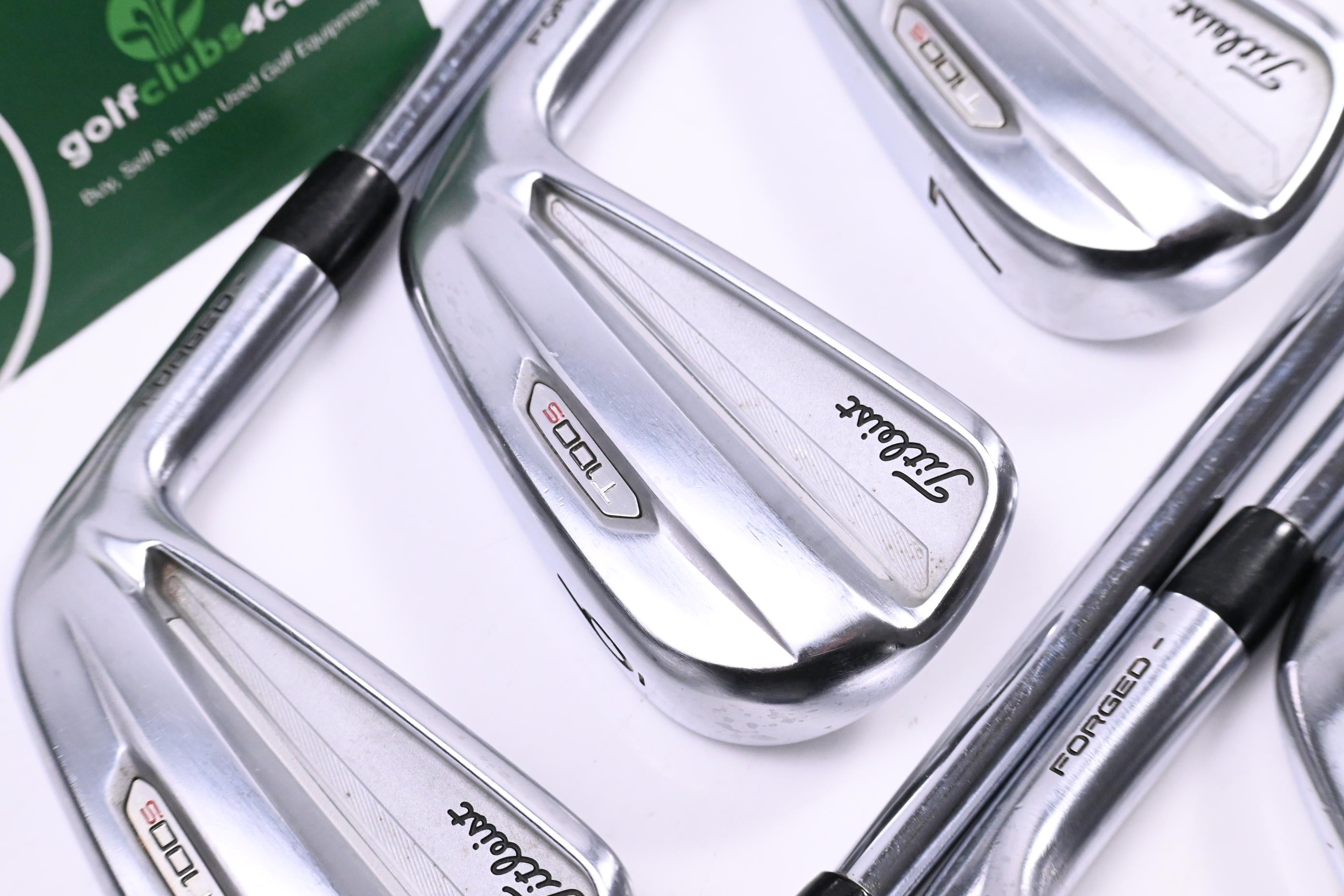 Titleist T100.S 2021 Irons / 5-PW+48 / Stiff Flex AMT Tour White S300 Shafts