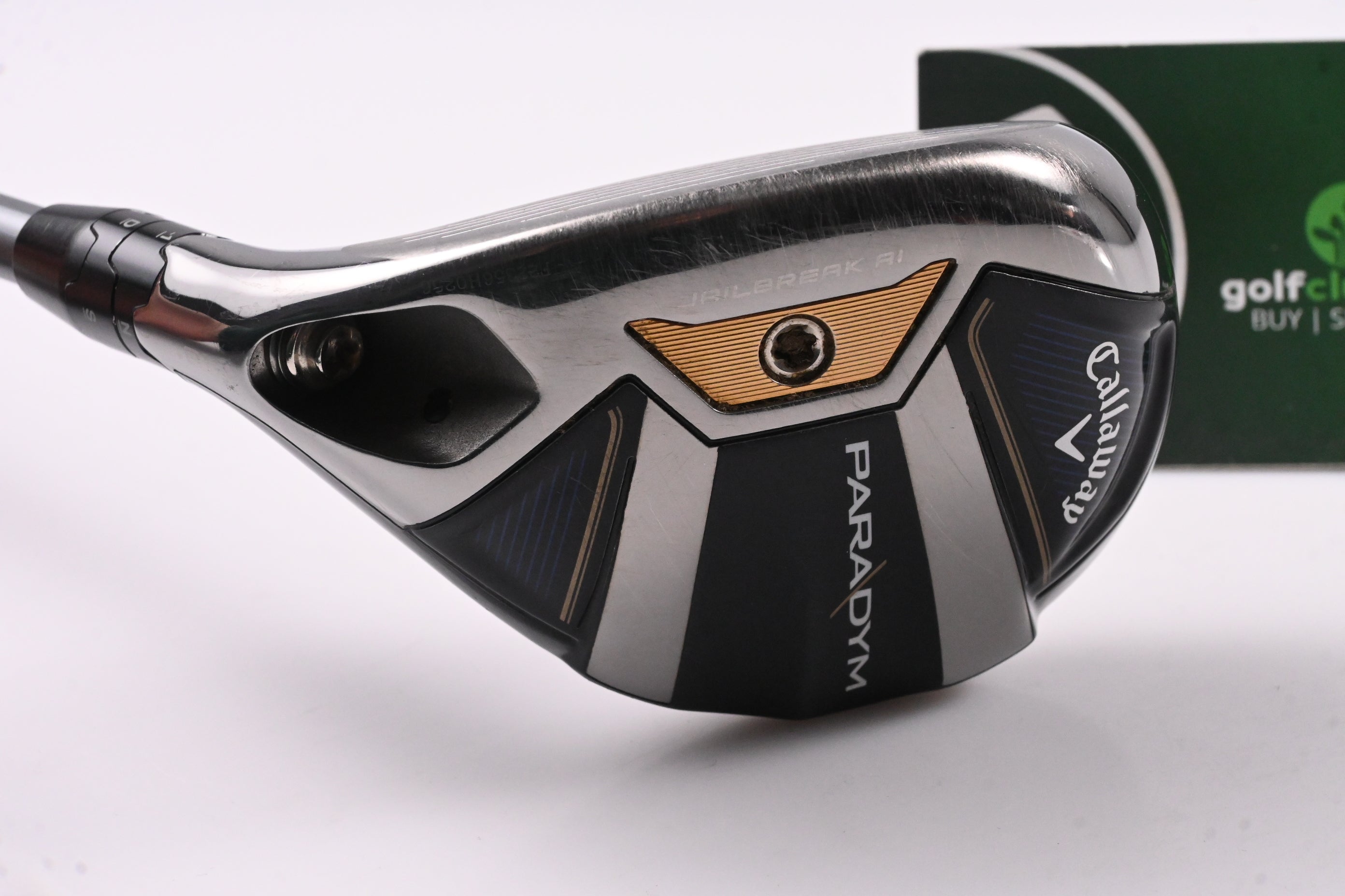 Left Hand Callaway Paradym #3 Hybrid / 18 Degree / Stiff Flex Hzrdus Gen4 Silver