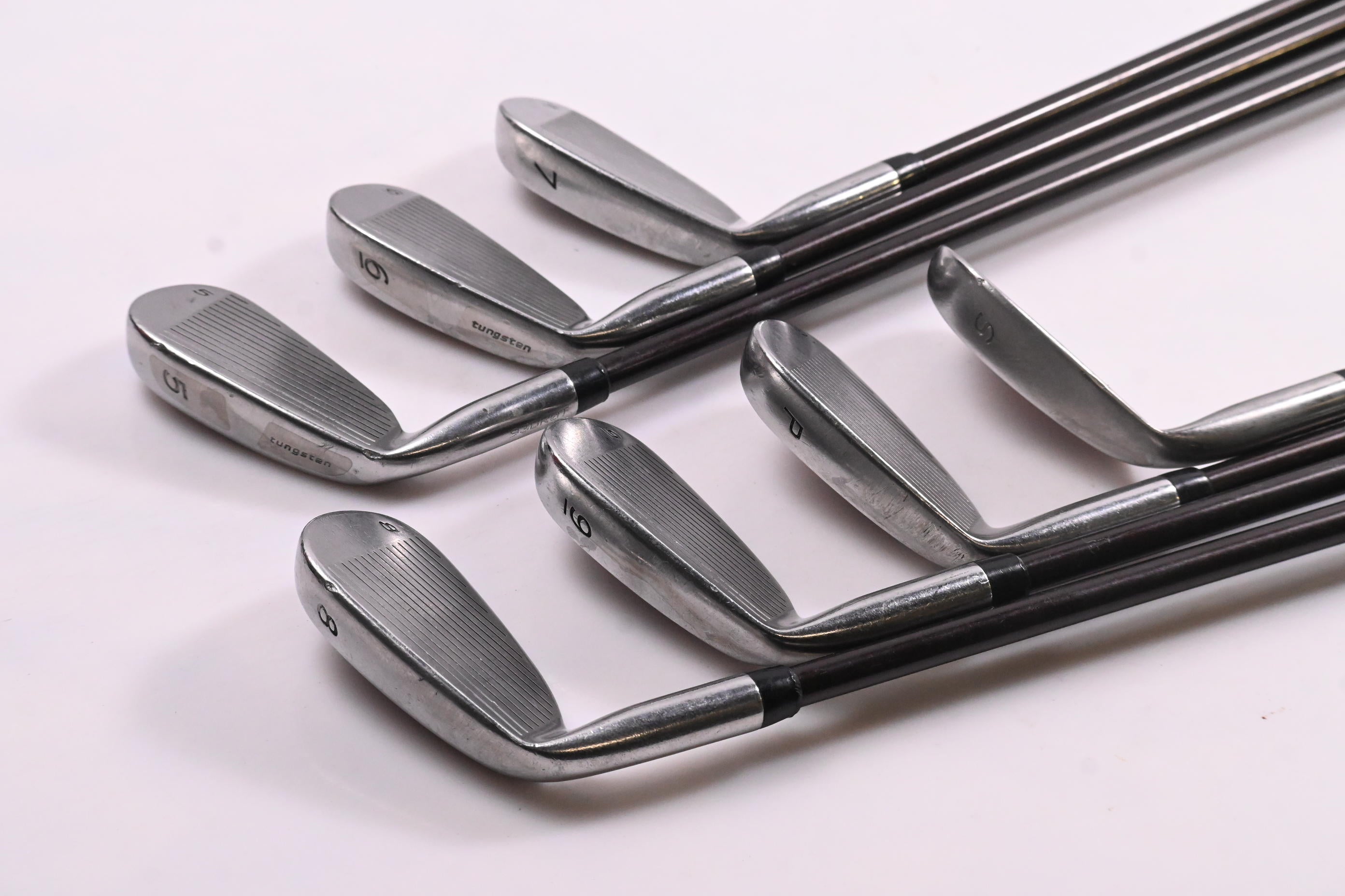 Taylormade Firesole Irons / 5-PW+SW / Regular Flex Bubble 80 Shafts
