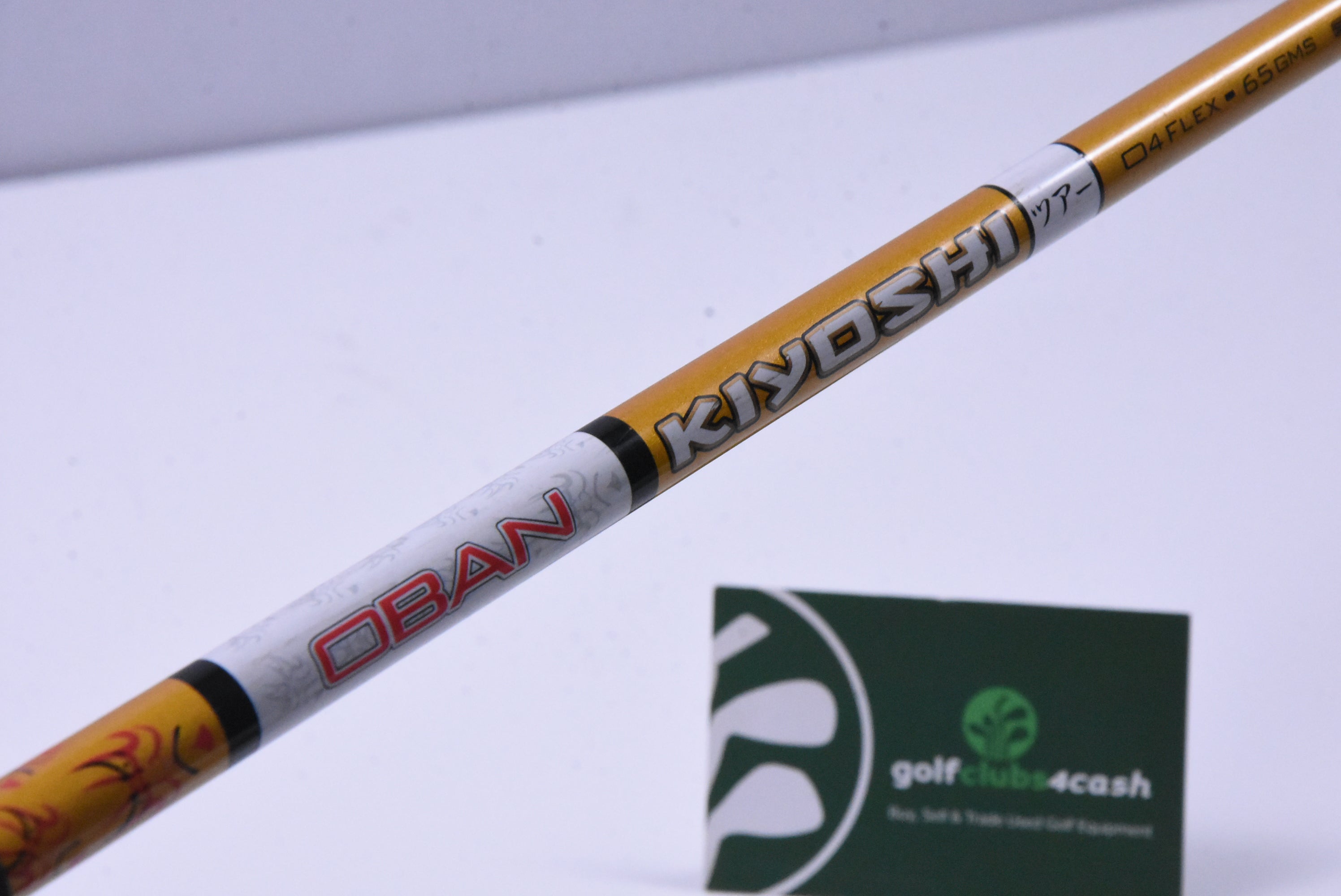 Oban Kiyoshi Gold 65 #5 Wood Shaft / Stiff Flex / Ping 3rd Gen