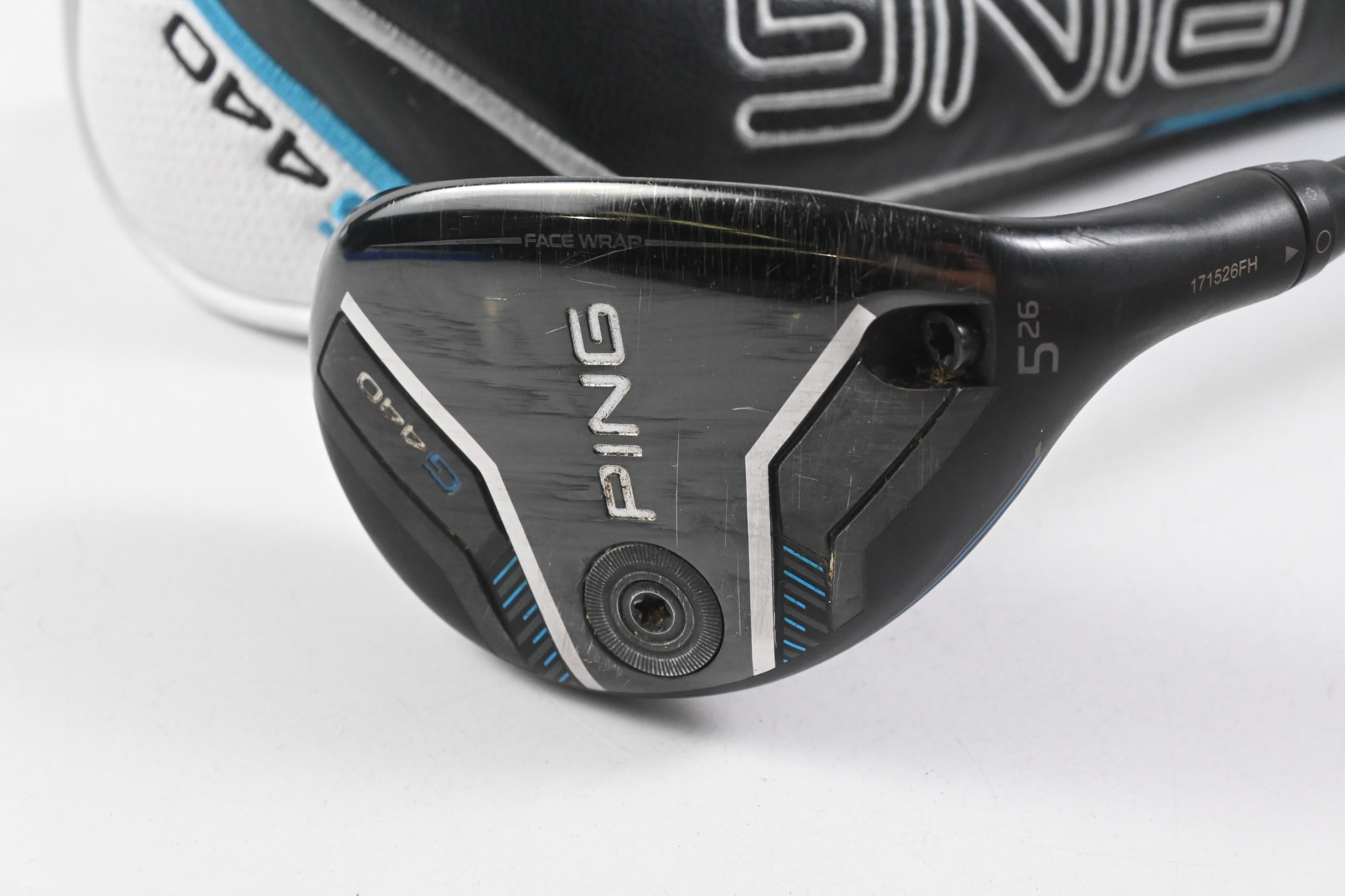 Ping G440 #5 Hybrid / 26 Degree / Senior Flex Ping Alta CB Blue 70 Shaft