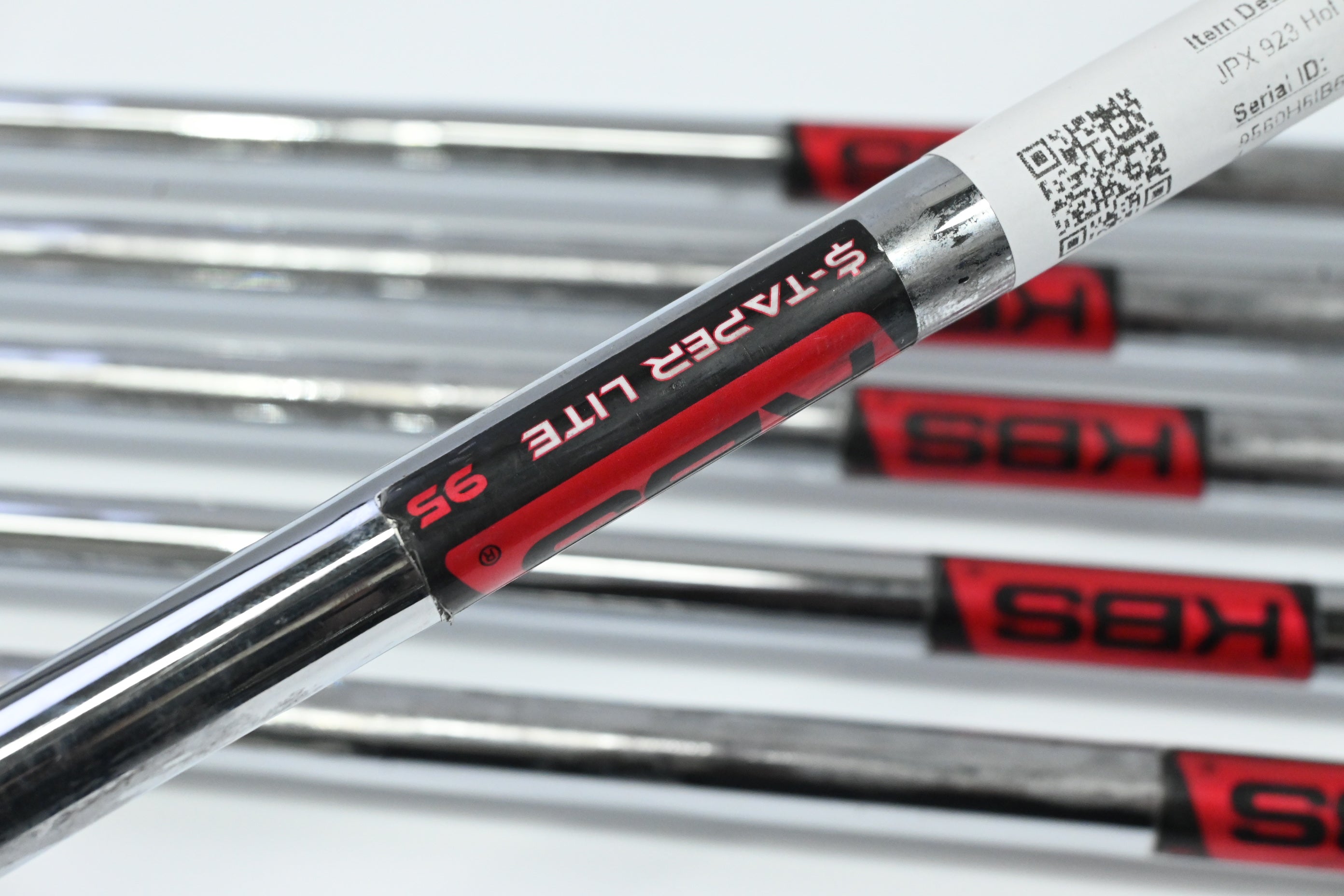 Mizuno JPX 923 Hot Metal Irons / 5-PW / Regular Flex KBS $-Taper Lite 95 Shafts