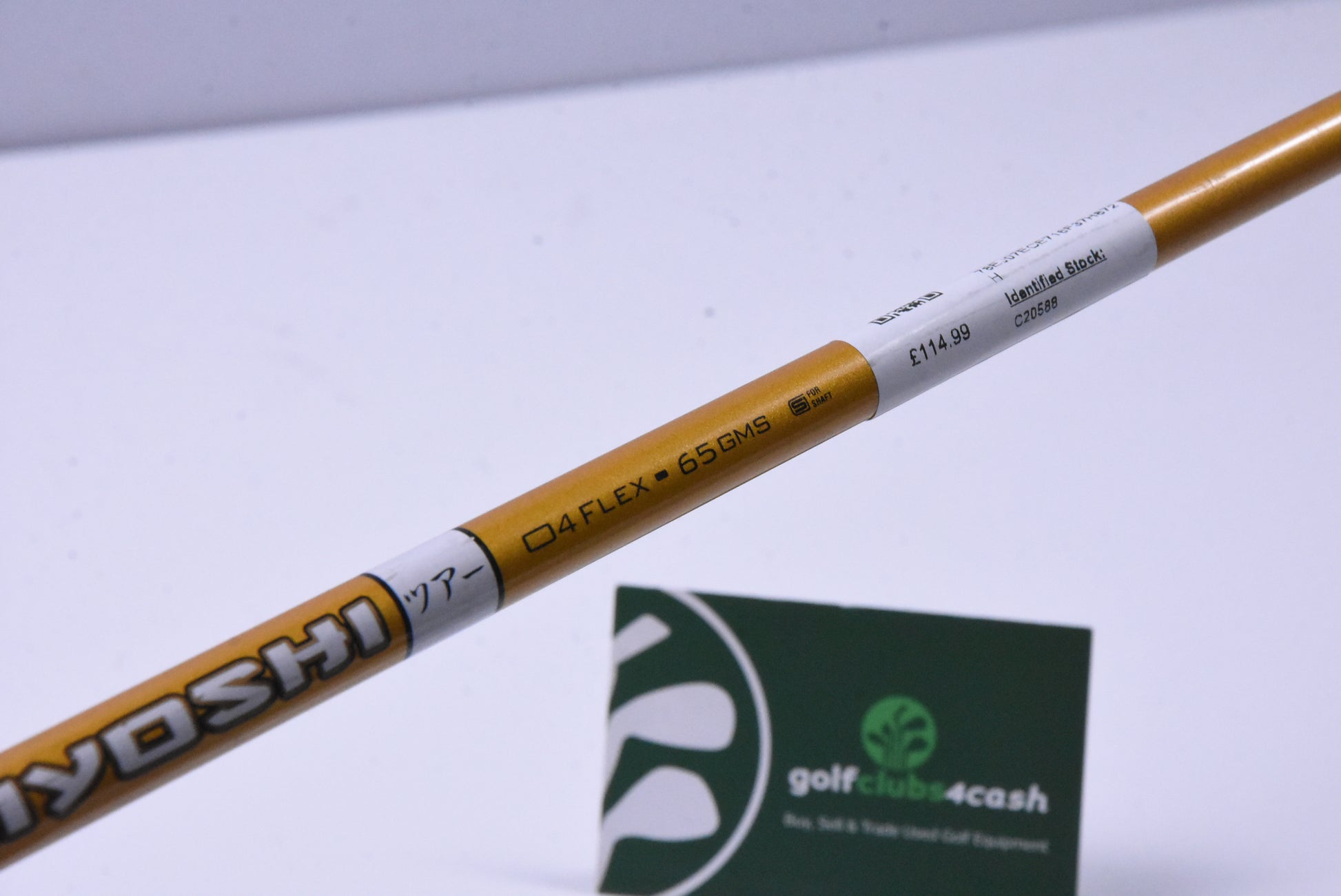 Oban Kiyoshi Gold 65 #5 Wood Shaft / Stiff Flex / Ping 3rd Gen