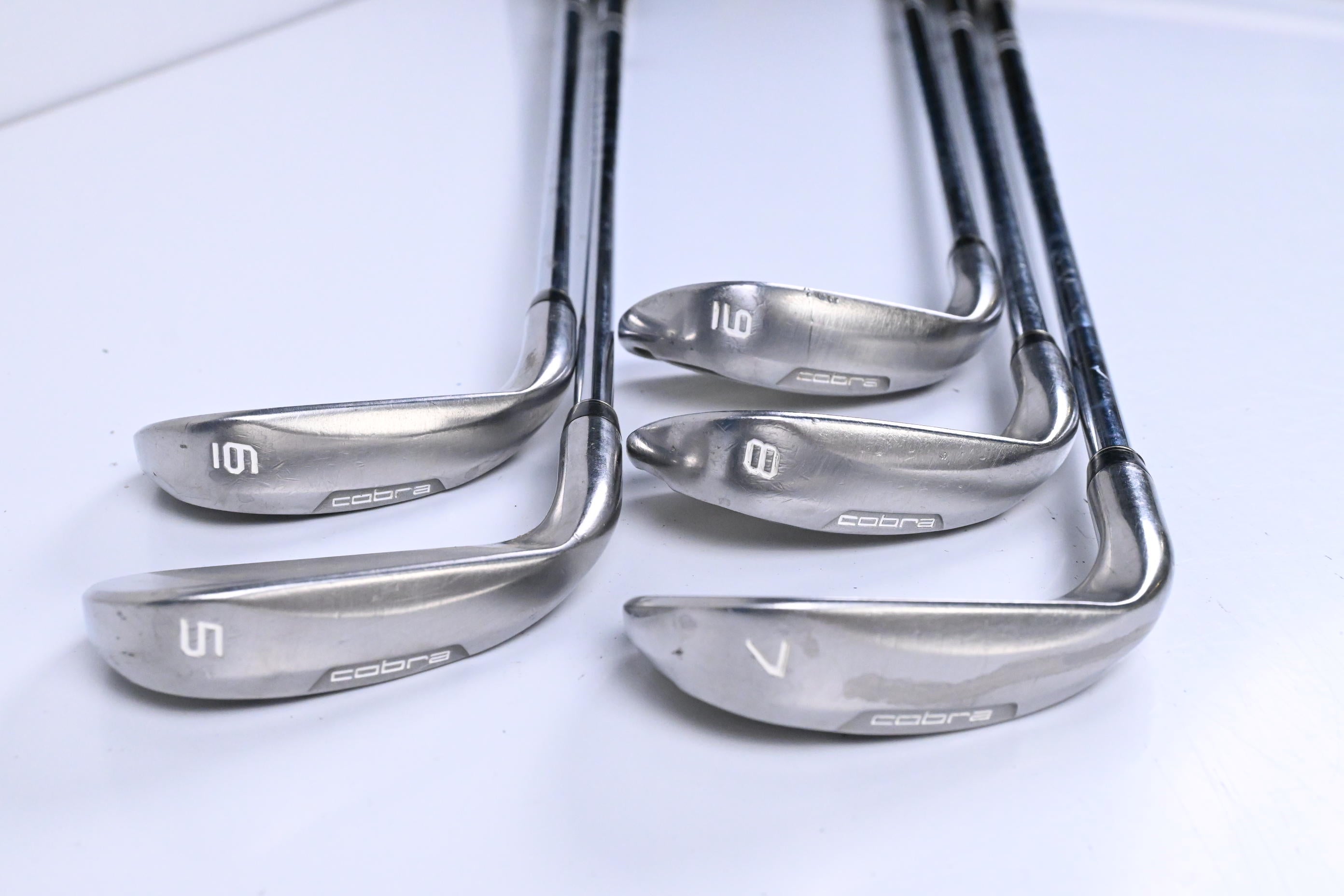 Cobra AMP Cell Irons / 5-9i / Regular Flex Dynalite 90 Shafts