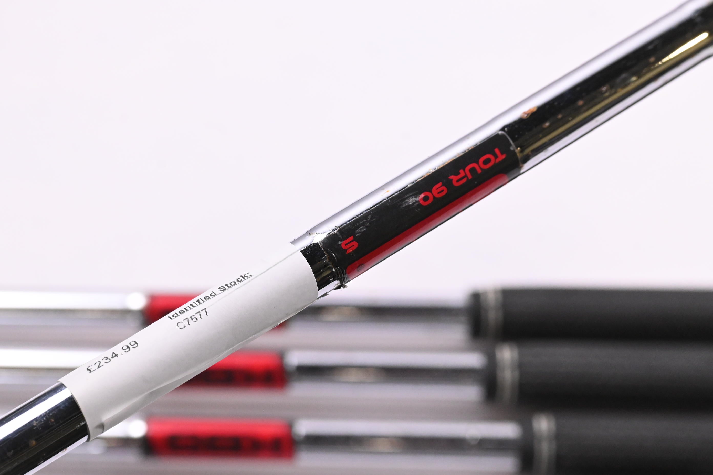 Cobra King F9 Irons / 6-PW / Stiff Flex KBS Tour 90 Shafts