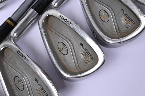 King Cobra Oversize Irons / 3-PW+SW / Regular Flex Graphite Shafts
