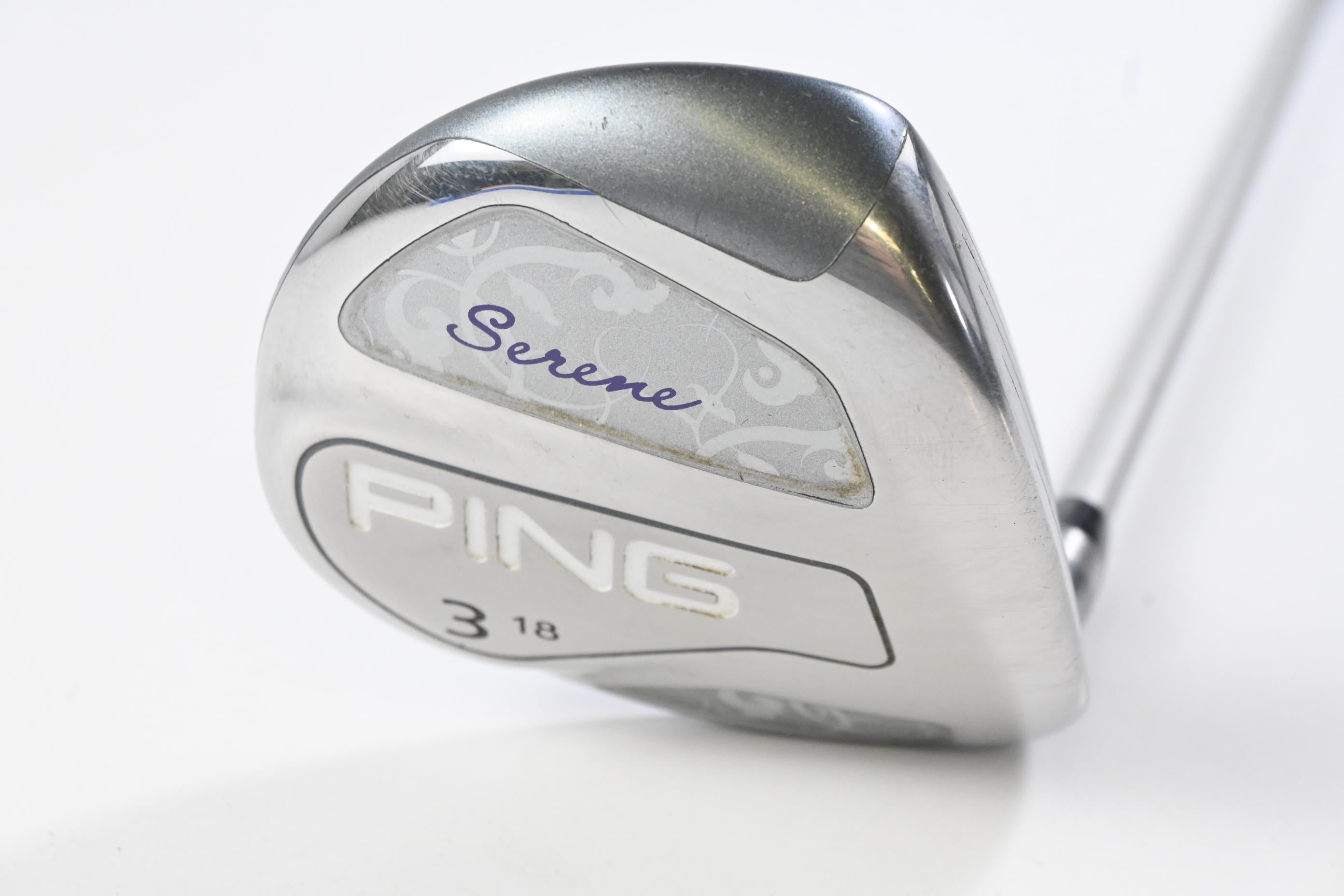 Ladies Ping Serene #3 Wood / 18 Degree / Ladies Flex Ping ULT 210 Shaft