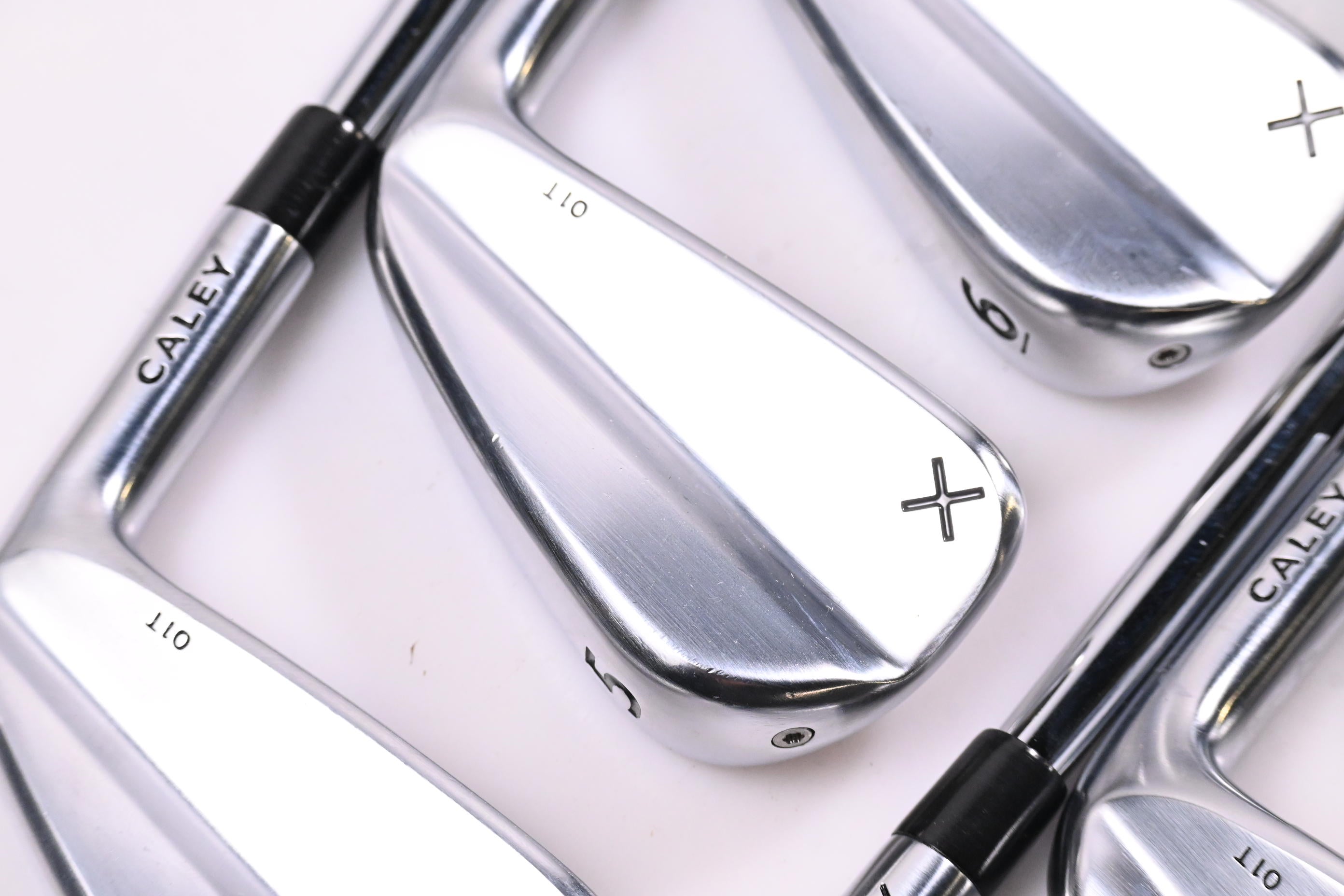Caley 01T Irons / 4-PW+GW / Regular Flex KBS Tour 110 Shafts
