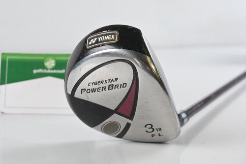 Ladies Yonex Cyberstar Powerbrid #3 Wood / 18 Degree / Ladies Yonex Ultimum Ti