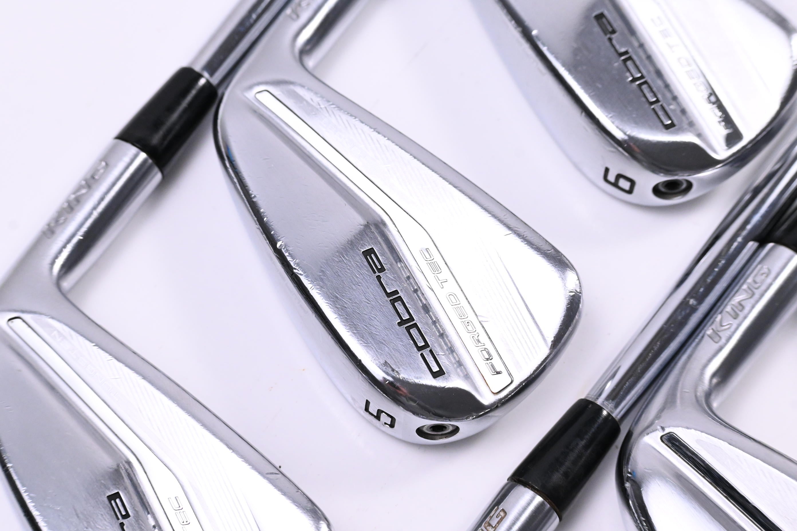 Cobra Forged Tec 2022 Irons / 4-PW+GW / X-Flex KBS $-Taper 130 Shafts