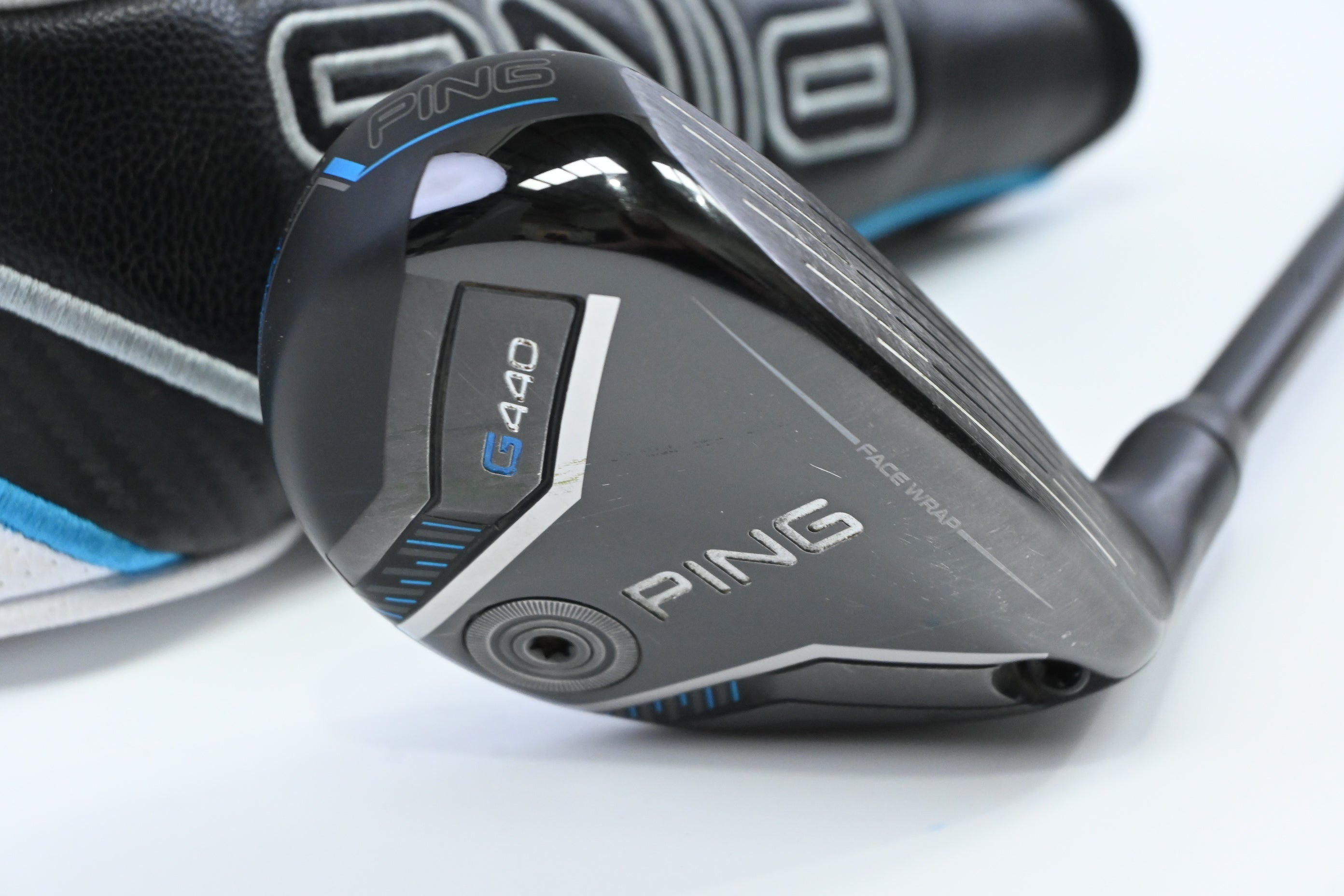 Ping G440 #4 Hybrid / 23 Degree / Regular Flex Ping Alta CB Blue 70 Shaft