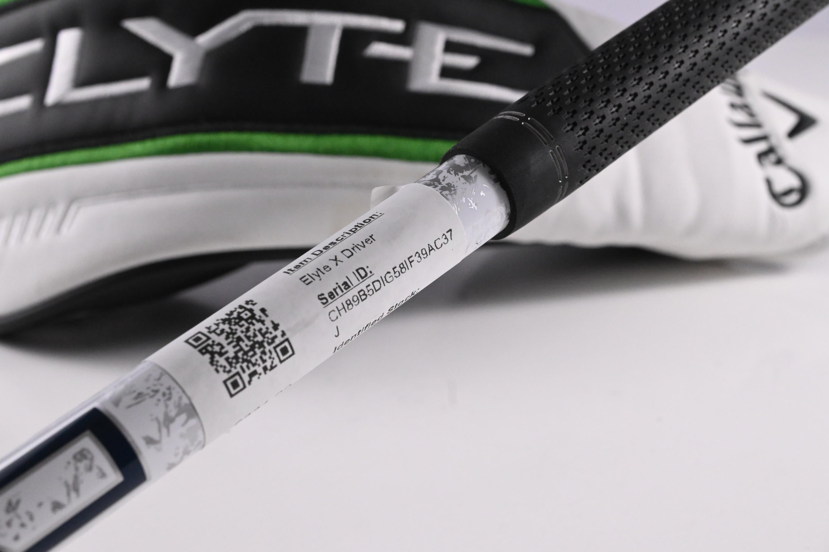 Callaway Elyte X Driver / 12 Degree / Stiff Flex Project X Denali Charcoal 60