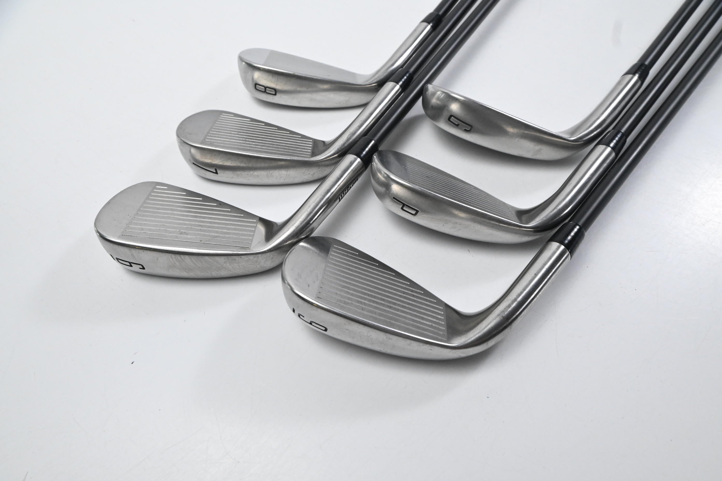 Wilson DYNAPWR Irons / 6-PW+GW / Senior Flex KBS MAX 55 Shafts
