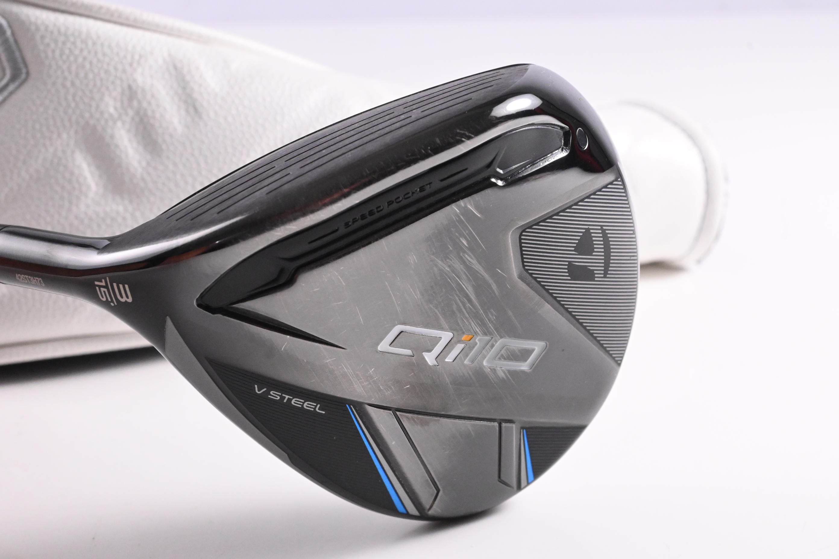 Taylormade Qi10 #3 Wood / 15 Degree / Stiff Flex Ventus TR Blue 6 Shaft