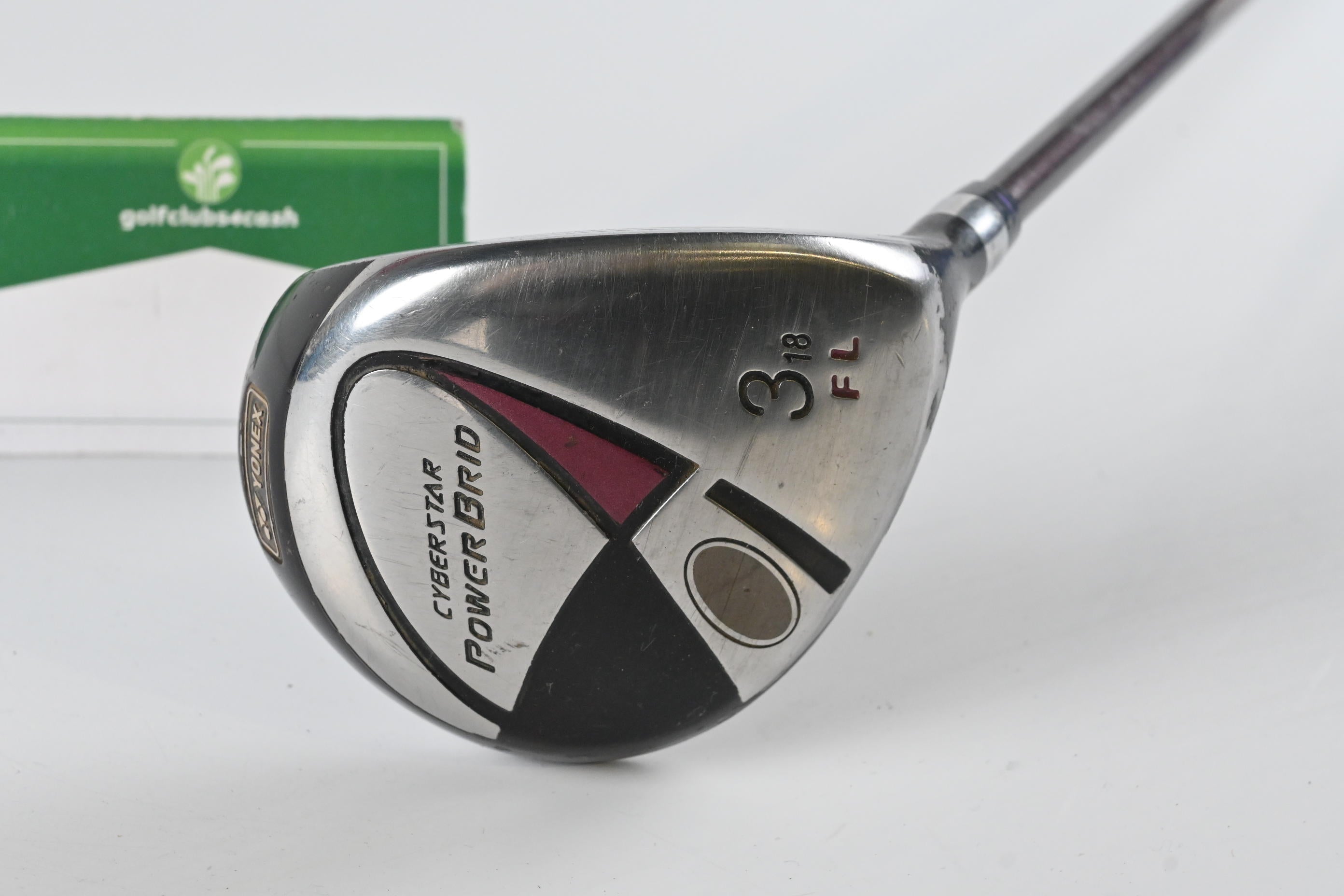 Ladies Yonex Cyberstar Powerbrid #3 Wood / 18 Degree / Ladies Yonex Ultimum Ti