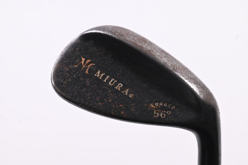Miura Tour Forged Black Sand Wedge / 56 Degree / Wedge Flex Steel Shaft