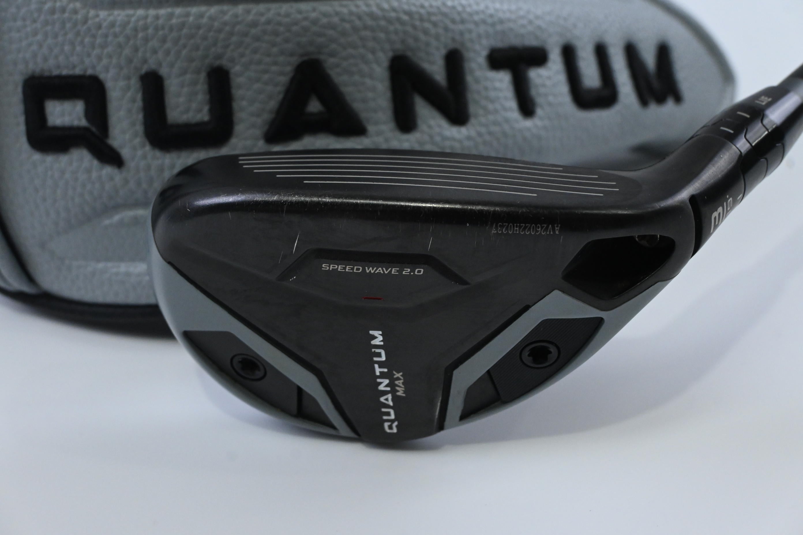 Callaway Quantum Max #3 Hybrid / 19 Degree / Stiff Flex Denali Frost Silver 70
