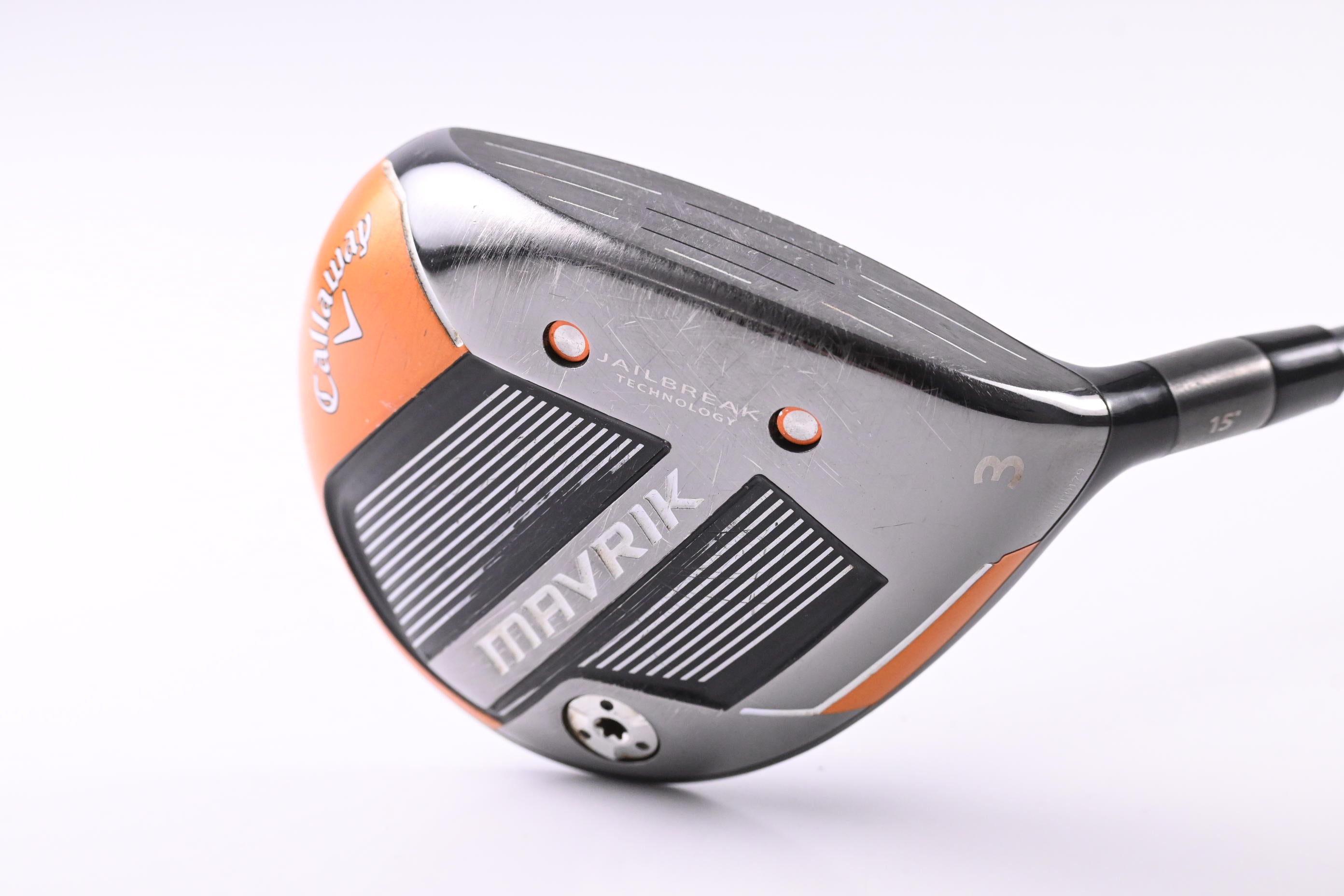 Callaway Mavrik #3 Wood / 15 Degree / Stiff Flex HZRDUS T800 65 Shaft