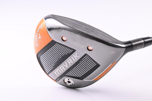 Callaway Mavrik #3 Wood / 15 Degree / Stiff Flex HZRDUS T800 65 Shaft
