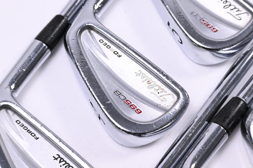 Titleist 695CB Irons / 3-9i / Stiff Flex True Temper Dynamic Gold S300 Shafts