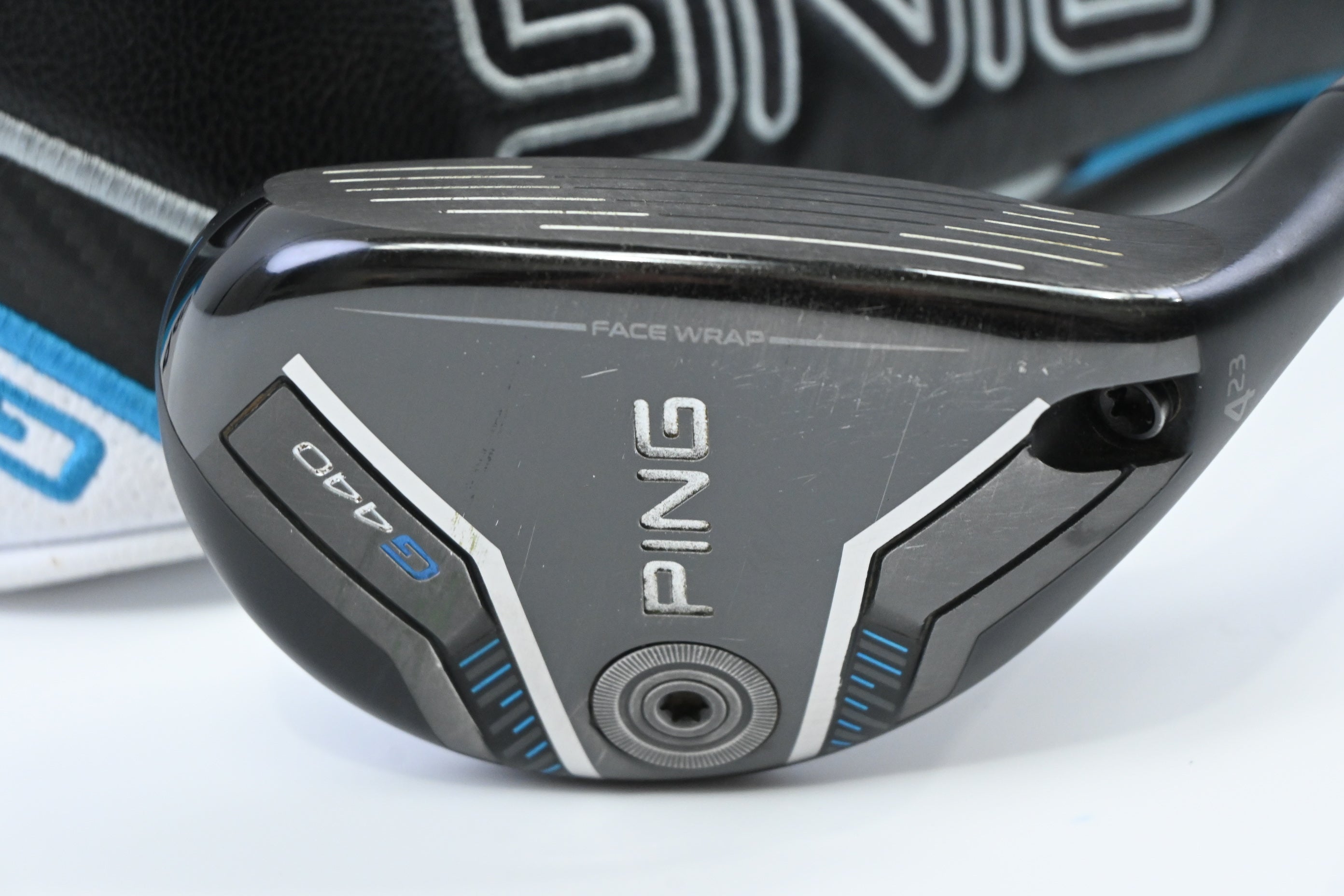 Ping G440 #4 Hybrid / 23 Degree / Regular Flex Ping Alta CB Blue 70 Shaft