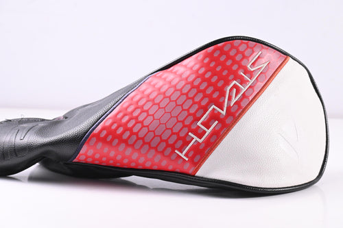 Left Hand Taylormade Stealth 2 Driver / 9 Degree / Stiff Flex Atmos Orange 5