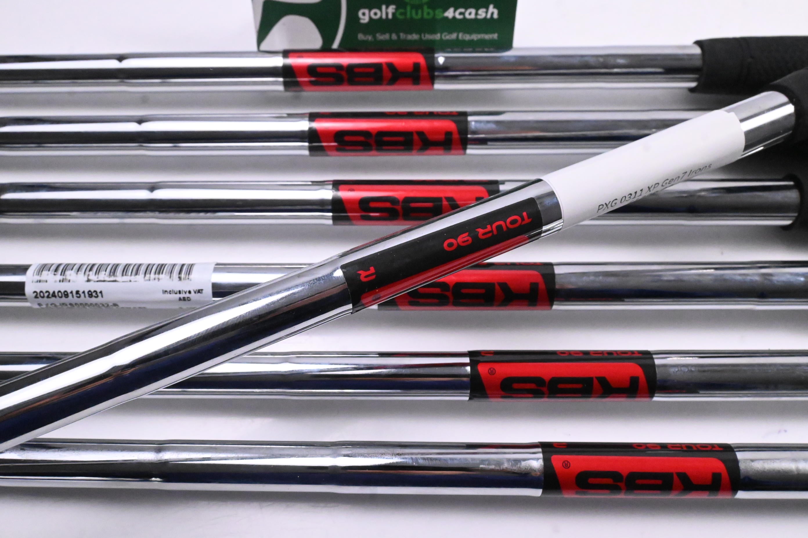 PXG 0311 XP Gen7 Irons / 4-PW / Regular Flex KBS Tour 90 Shafts