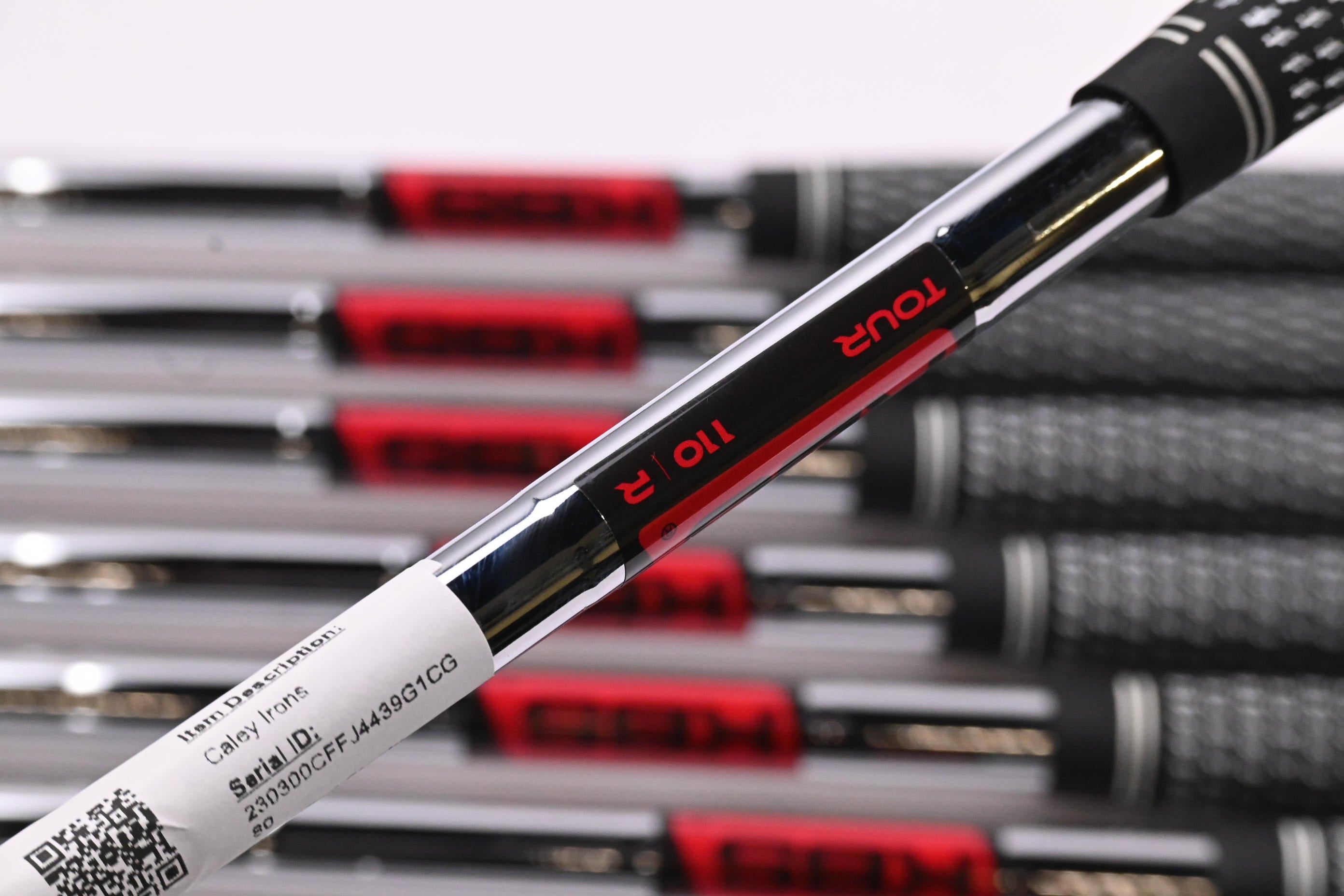 Caley 01T Irons / 4-PW+GW / Regular Flex KBS Tour 110 Shafts