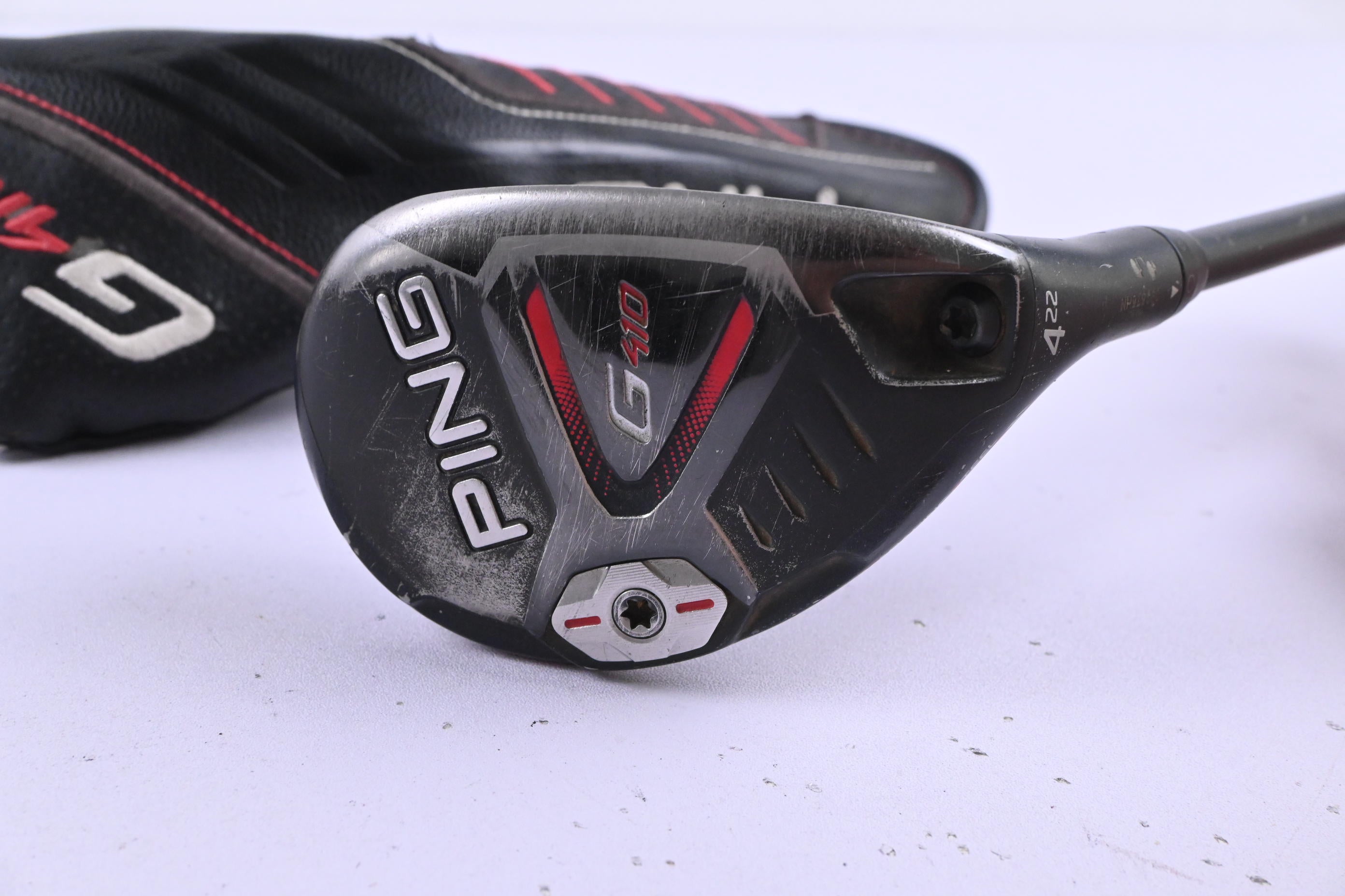Ping G410 #4 Hybrid / 22 Degree / Regular Flex Ping Alta CB Red 70 Shaft