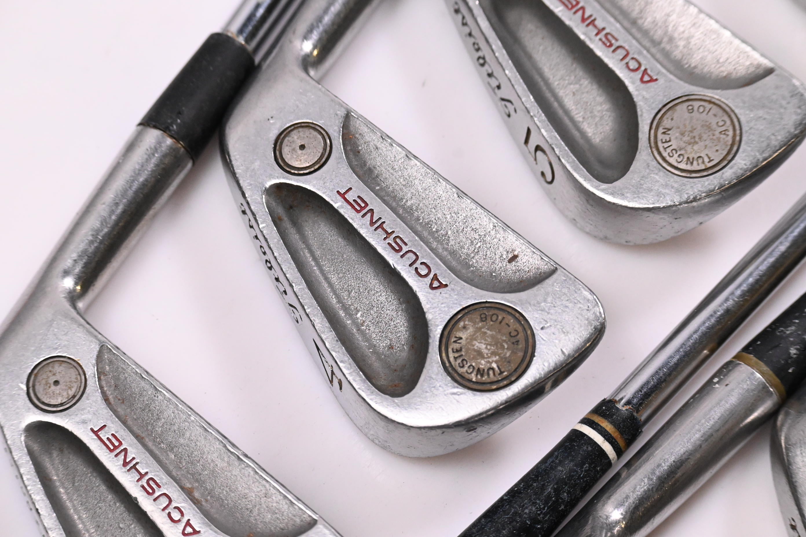 Titleist Acushnet AC 108 Irons / 3-PW+SW / Stiff Flex Steel Shafts
