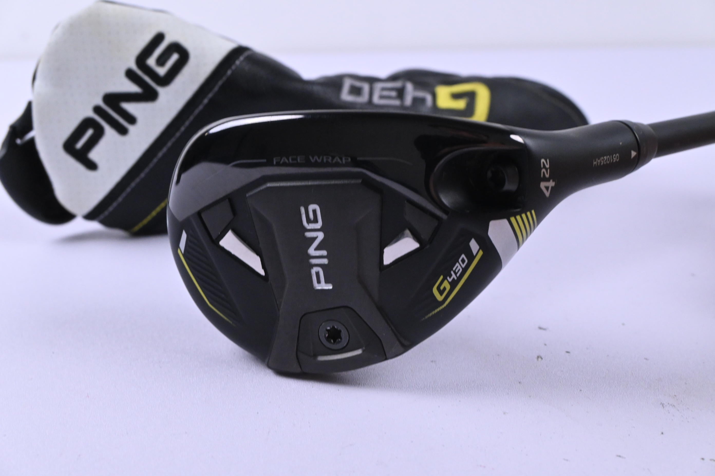 Ping G430 #4 Hybrid / 22 Degree / Regular Flex Ping Alta CB Black 70 Shaft