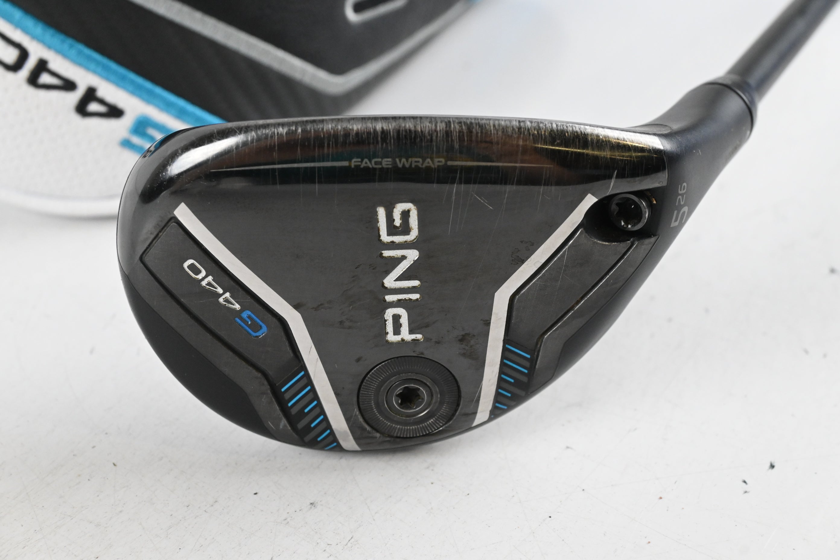 Ping G440 #5 Hybrid / 26 Degree / Stiff Flex Ping Alta CB Blue 70 Shaft
