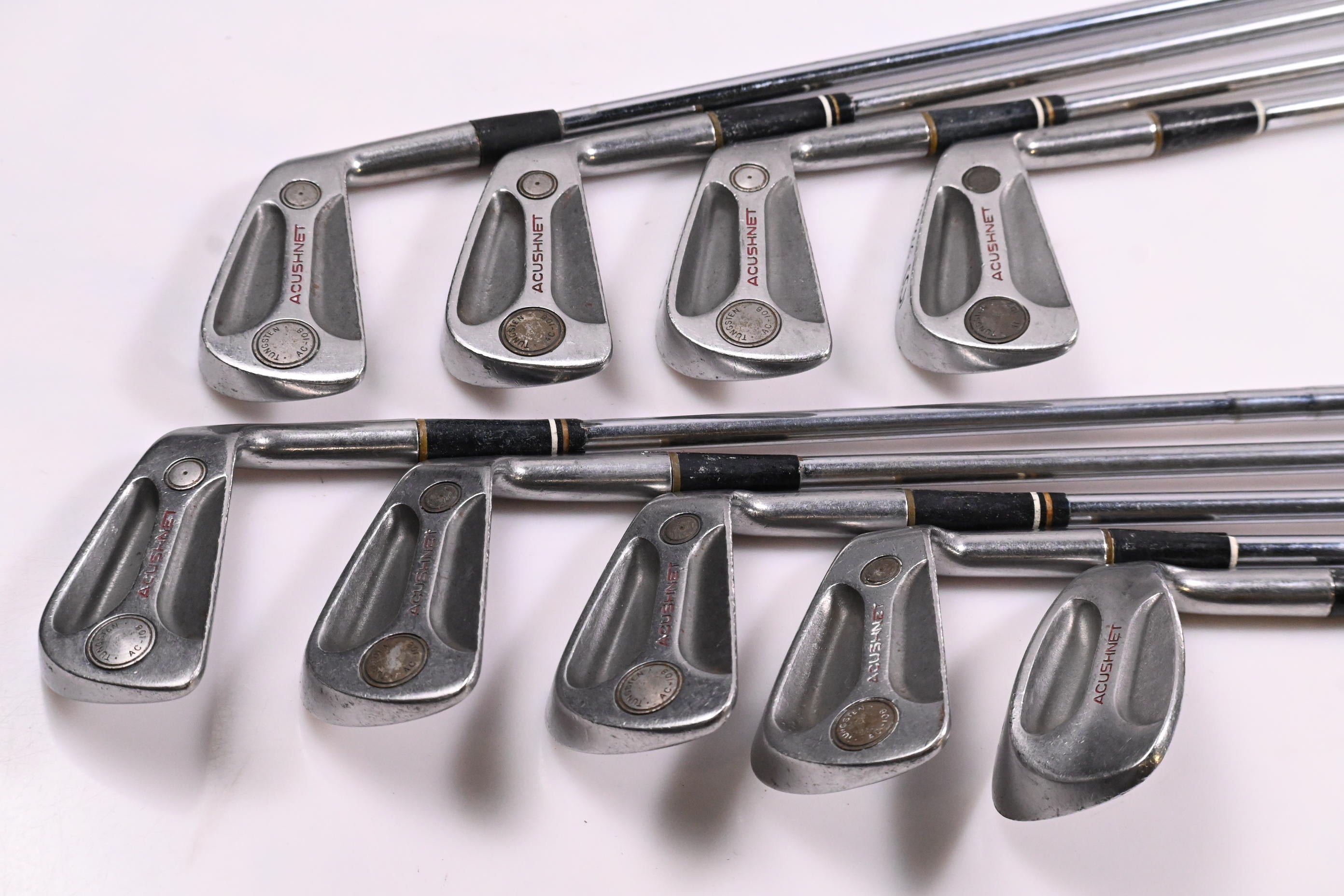 Titleist Acushnet AC 108 Irons / 3-PW+SW / Stiff Flex Steel Shafts
