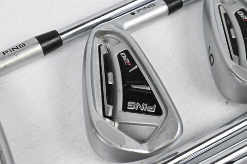 Ping i20 Irons / 4-PW / Black Dot / Stiff Flex Ping CFS Shafts