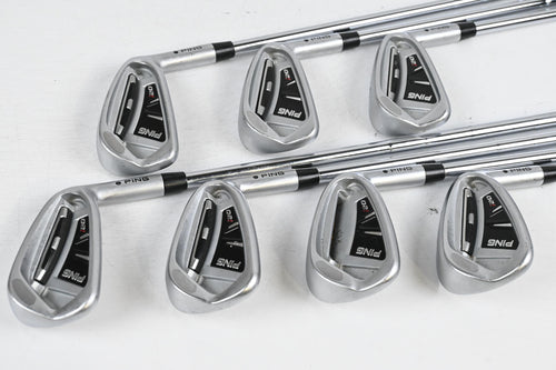 Ping i20 Irons / 4-PW / Black Dot / Stiff Flex Ping CFS Shafts