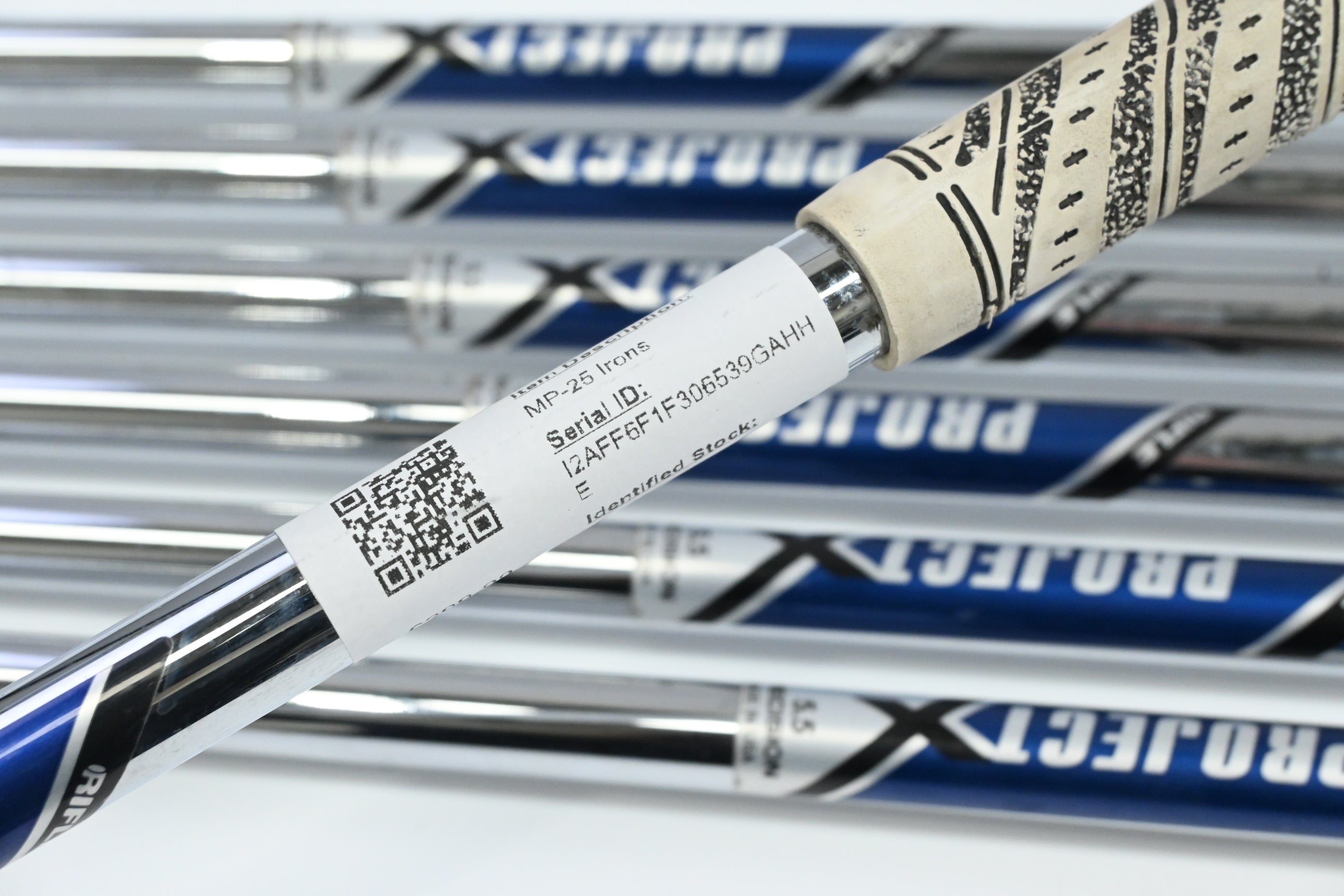 Mizuno MP-25 Irons / 4-PW / Regular Plus Flex Project X Rifle Shafts