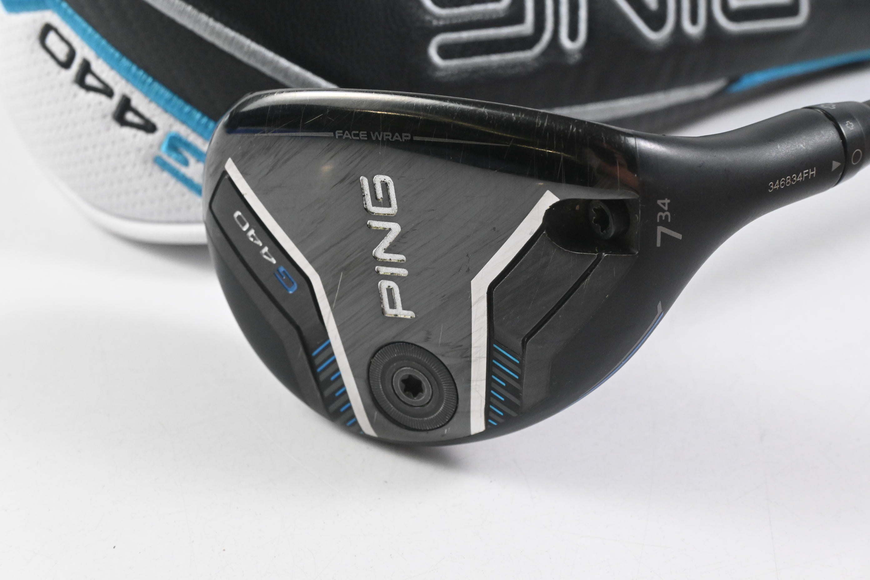 Ping G440 #7 Hybrid / 34 Degree / Senior Flex Ping Alta CB Blue 70 Shaft