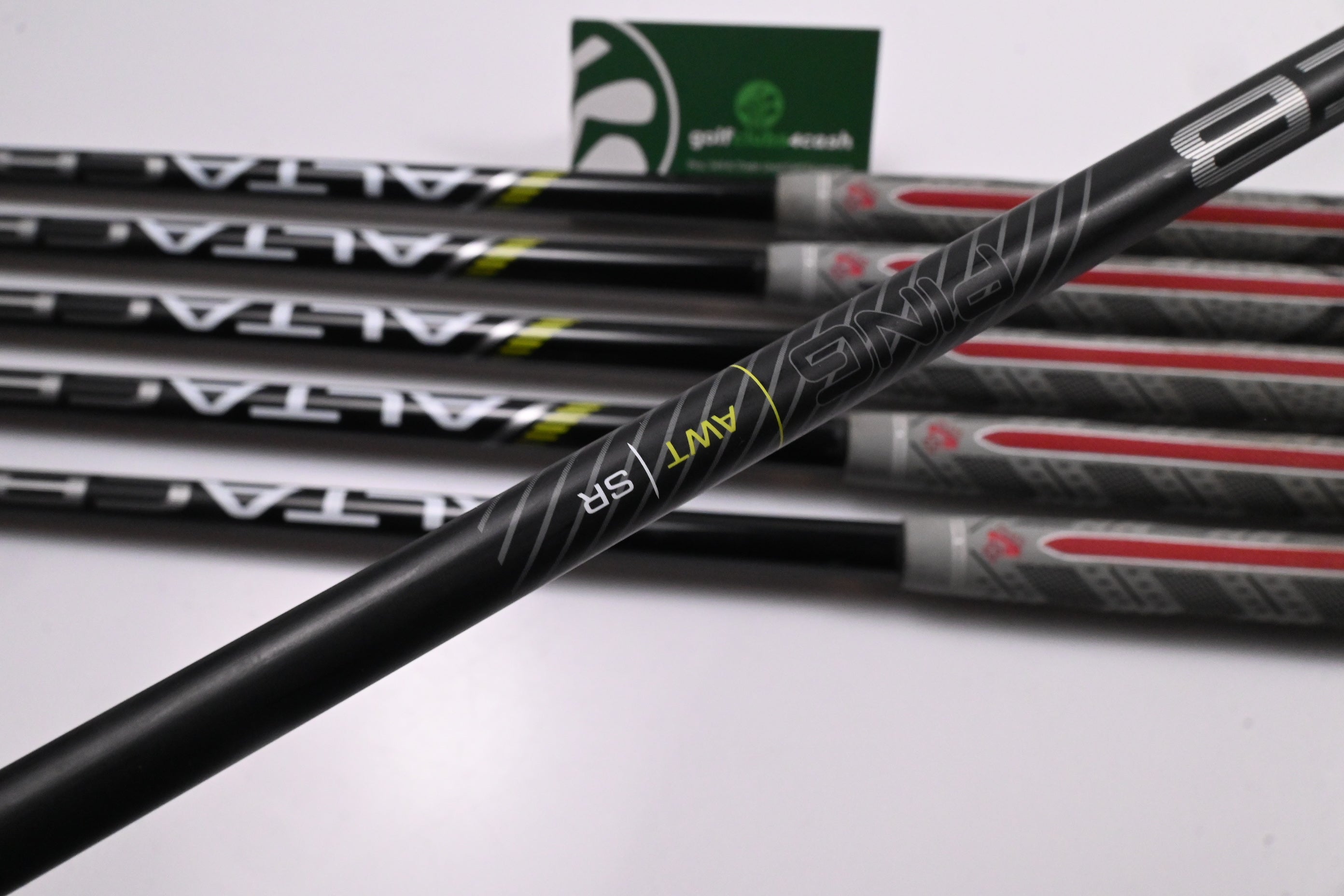 Ping G730 Irons / 6-PW+UW / Red Dot / Senior Flex Ping ALTA CB Black AWT Shafts