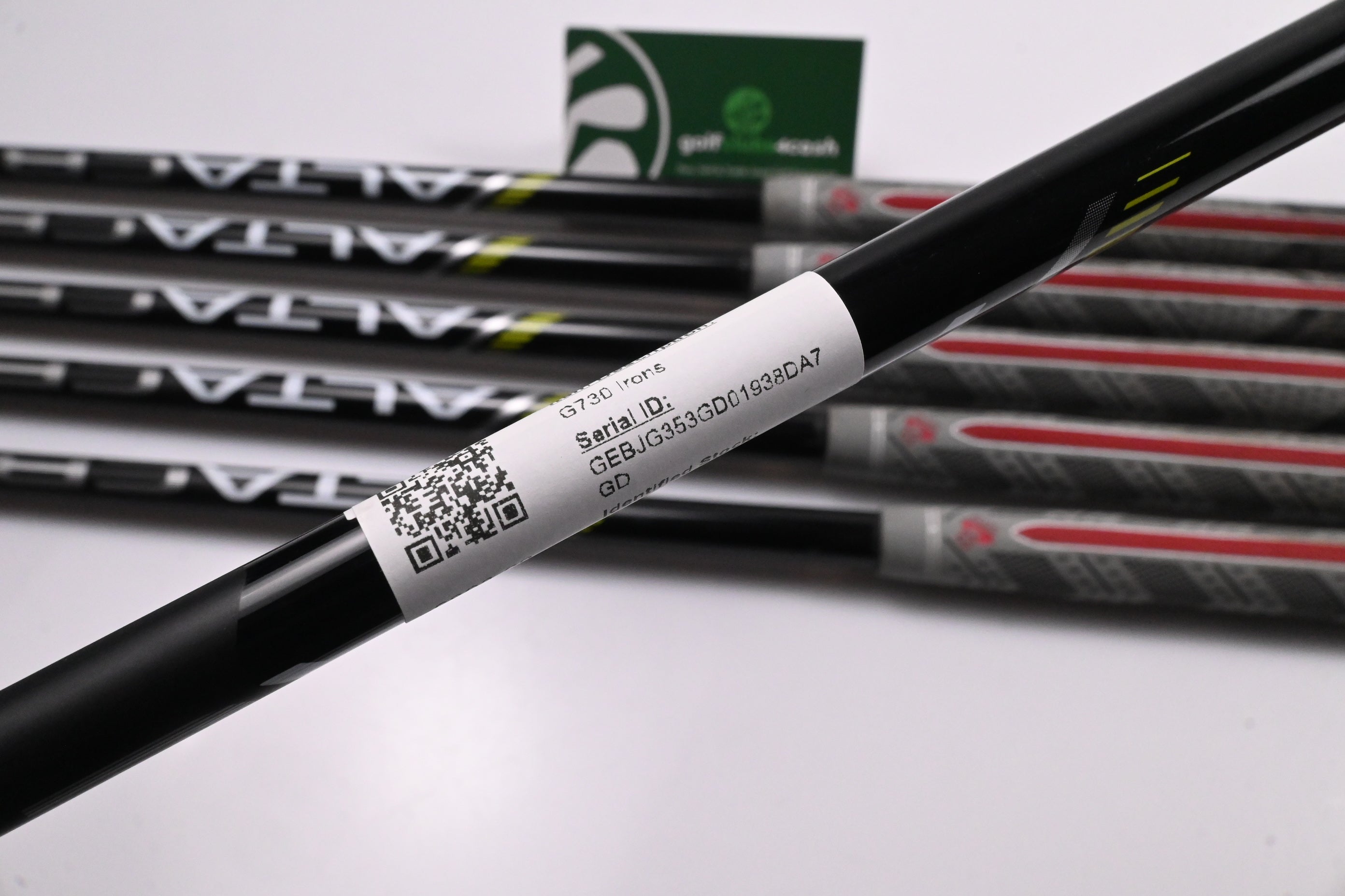 Ping G730 Irons / 6-PW+UW / Red Dot / Senior Flex Ping ALTA CB Black AWT Shafts