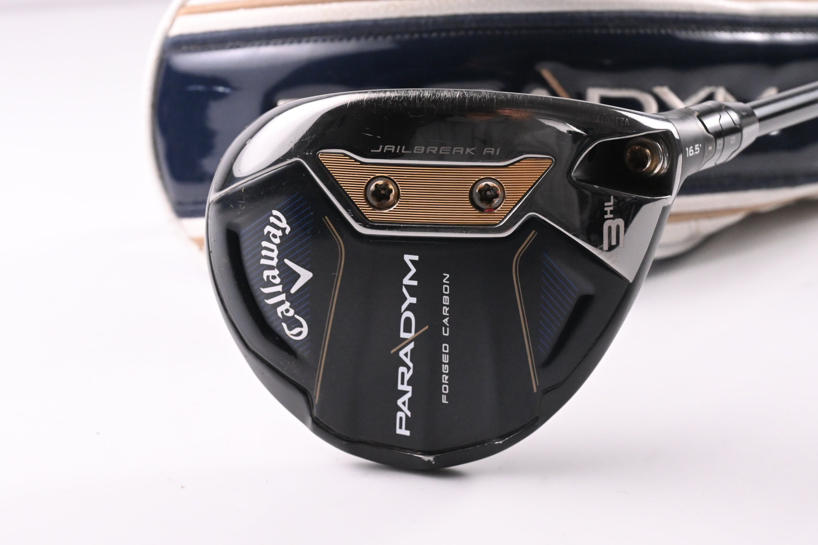 Callaway Paradym #3HL Wood / 16.5 Degree / Stiff Flex HZRDUS Gen4 Black 70 Shaft