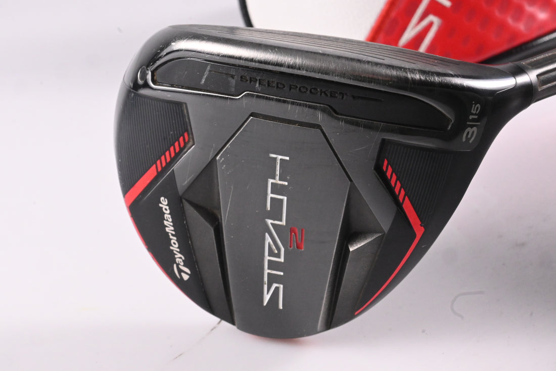 Taylormade Stealth 2 #3 Wood / 15 Degree / Stiff Flex Fujikura Vista Pro 75