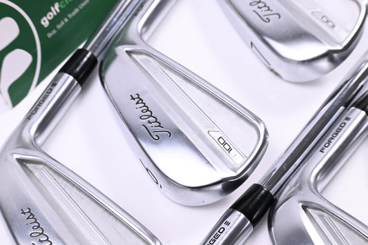 Titleist T100 2023 Irons / 5-PW / Stiff Flex AMT Tour White S300 Shafts