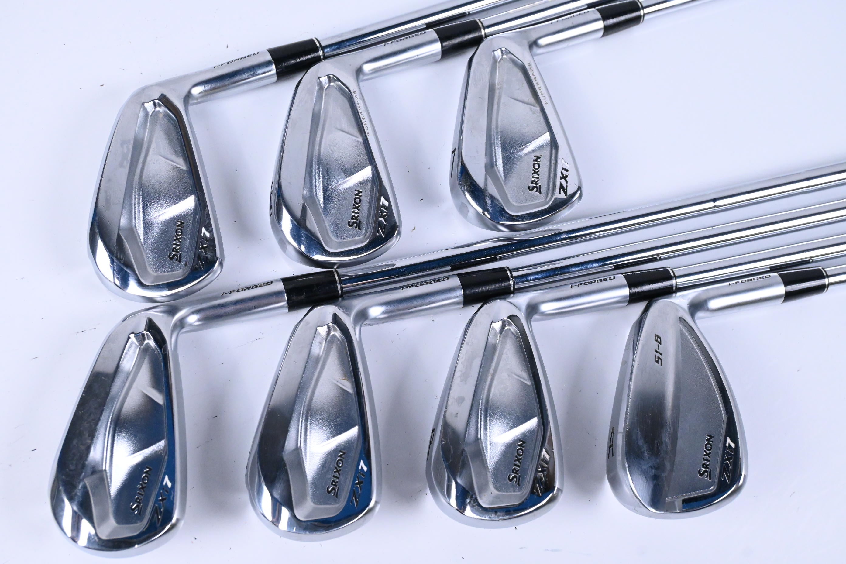 Srixon ZXi7 Irons / 5-PW+GW / Stiff Flex Dynamic Gold S400 Shafts