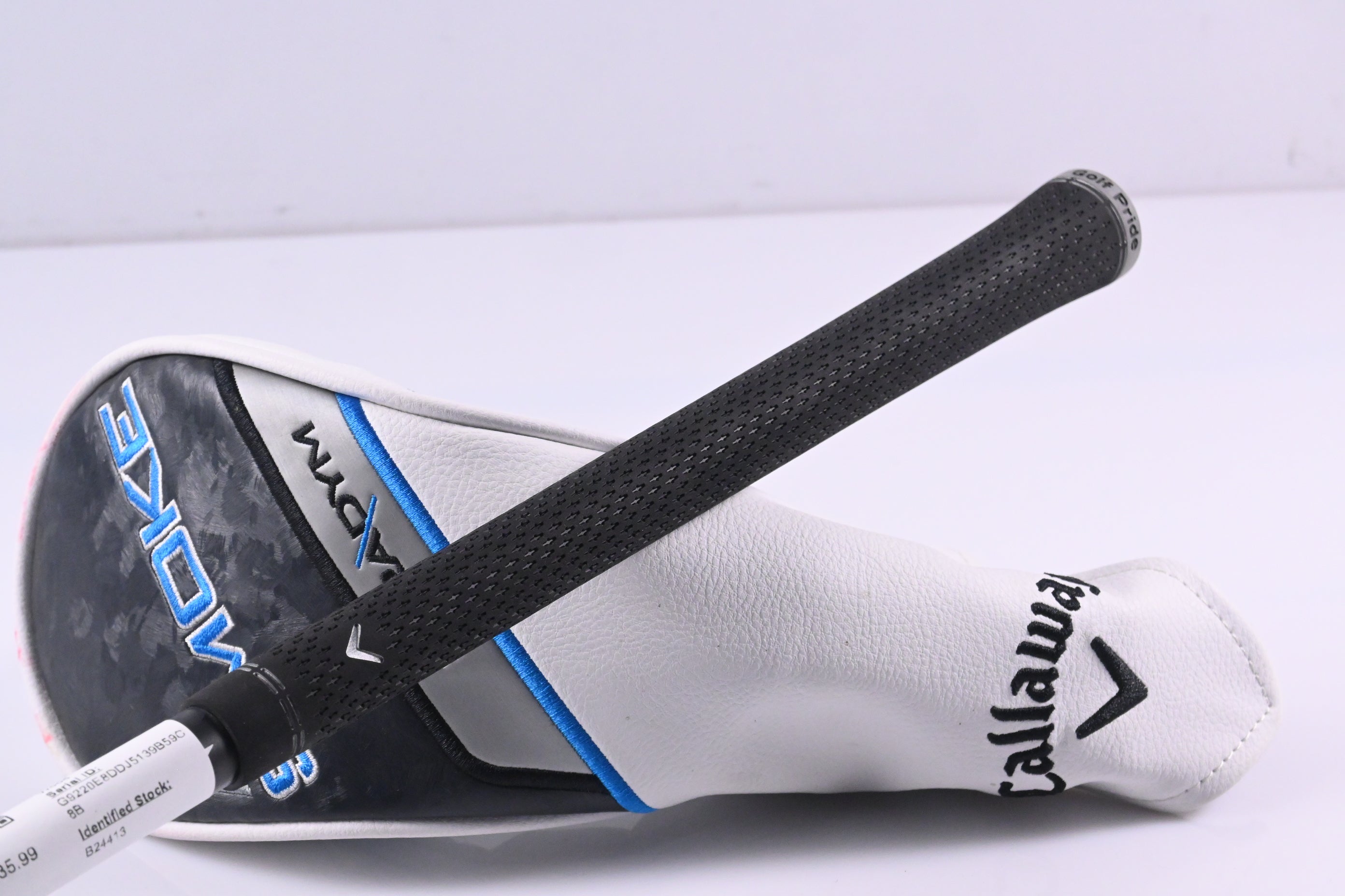 Callaway Paradym Ai Smoke  #3 Wood / 15 Degree / Regular Flex Cypher 50 Shaft